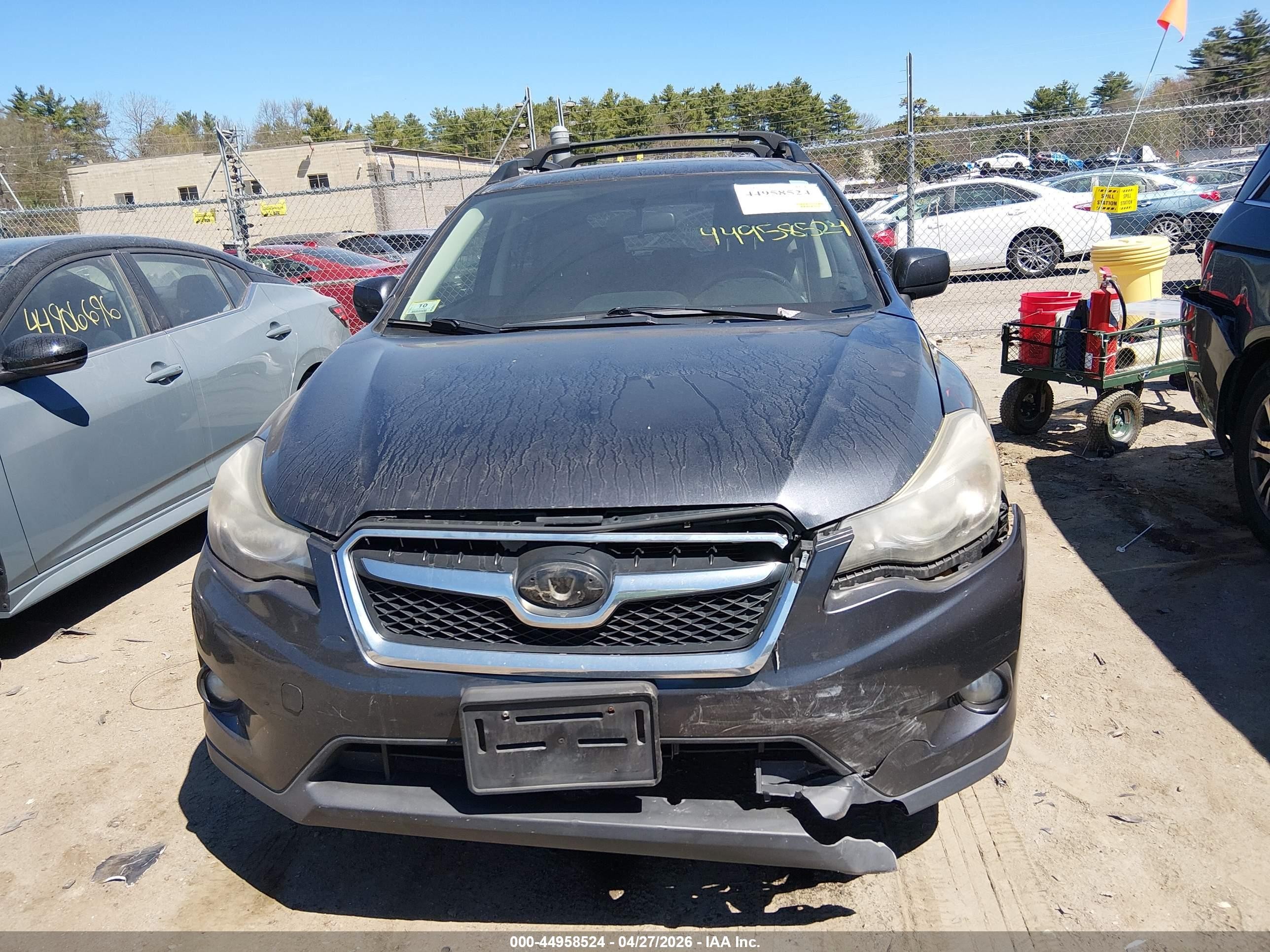 2013 Subaru Xv Crosstrek 2.0i Limited Gray vin: JF2GPAKCXDH857765