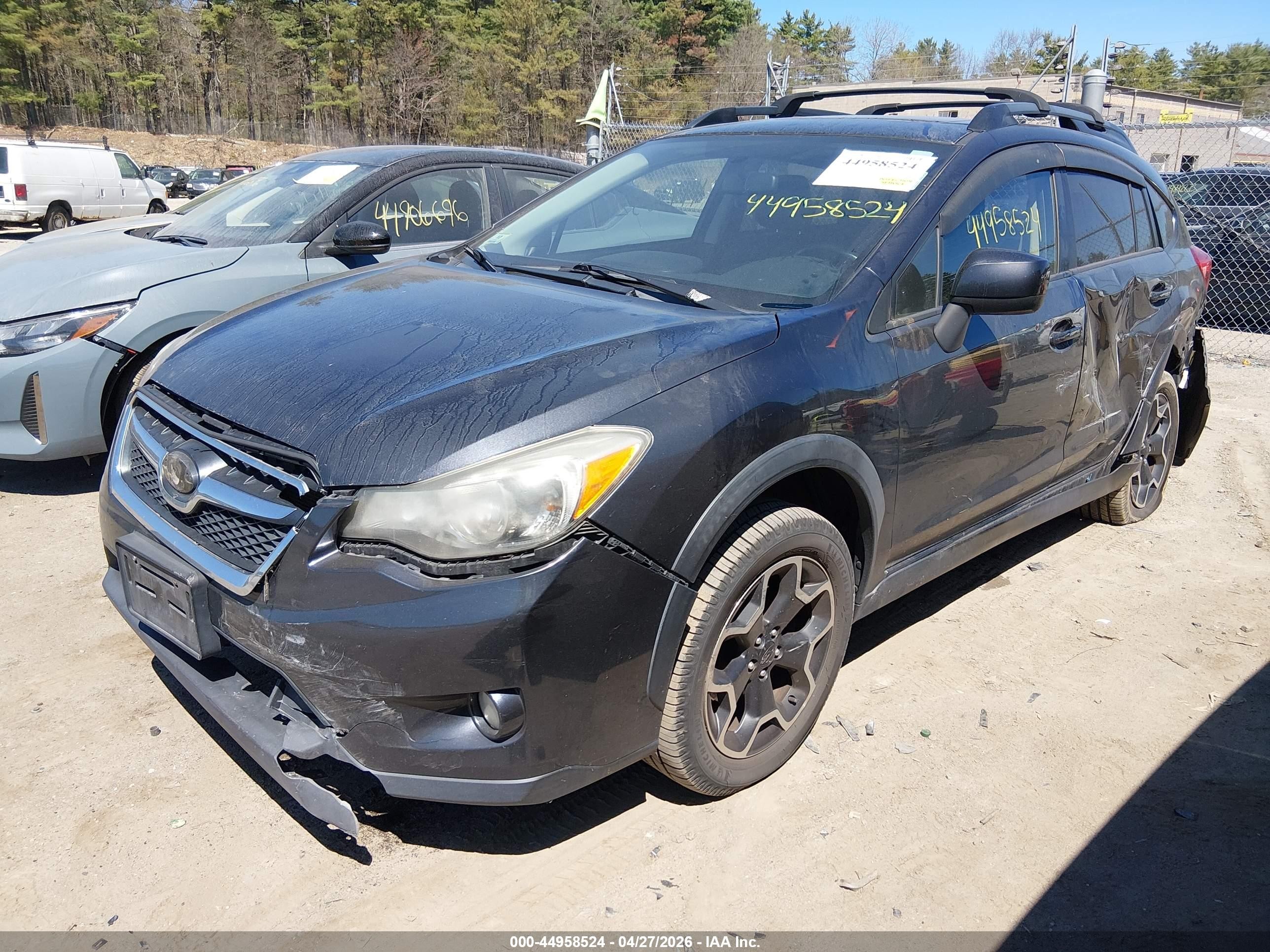 2013 Subaru Xv Crosstrek 2.0i Limited Gray vin: JF2GPAKCXDH857765