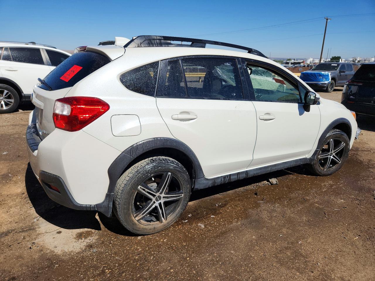 2017 Subaru Crosstrek Limited White vin: JF2GPAKCXHH248939