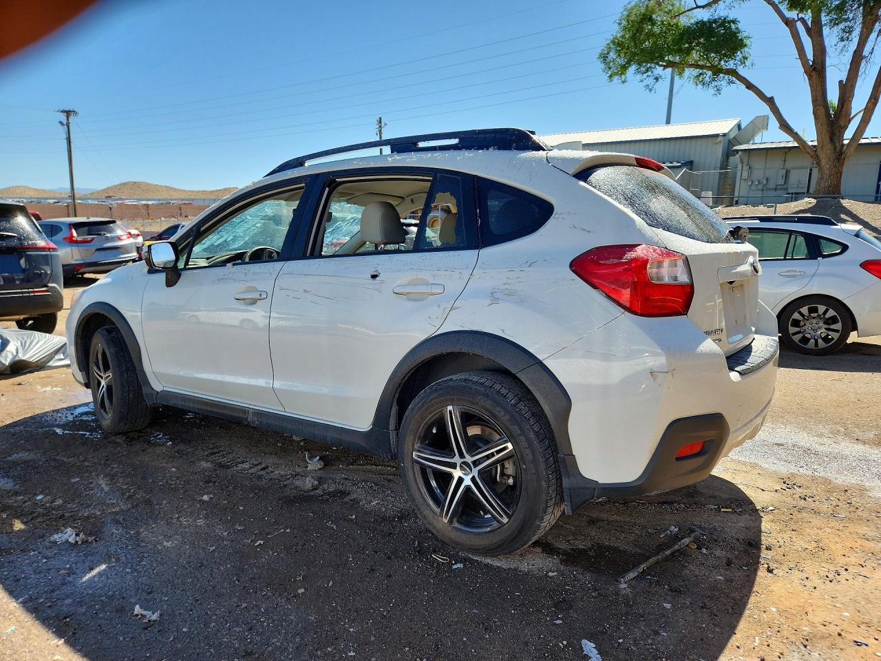 2017 Subaru Crosstrek Limited White vin: JF2GPAKCXHH248939