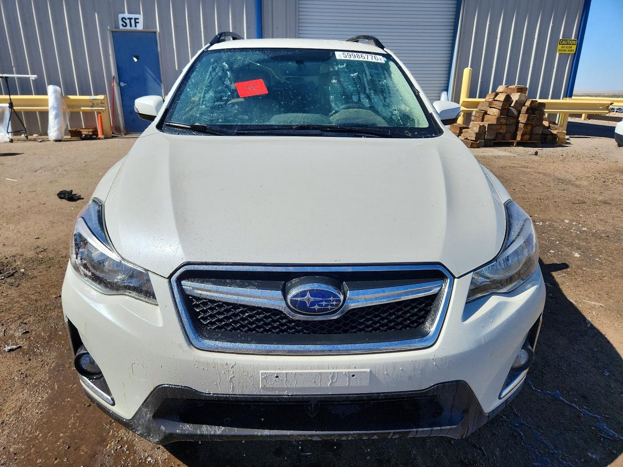 2017 Subaru Crosstrek Limited White vin: JF2GPAKCXHH248939