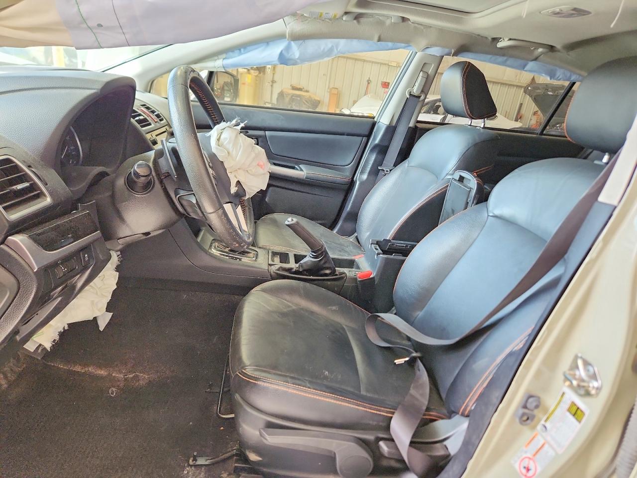 2017 Subaru Crosstrek Limited Cream vin: JF2GPALC1H8255700