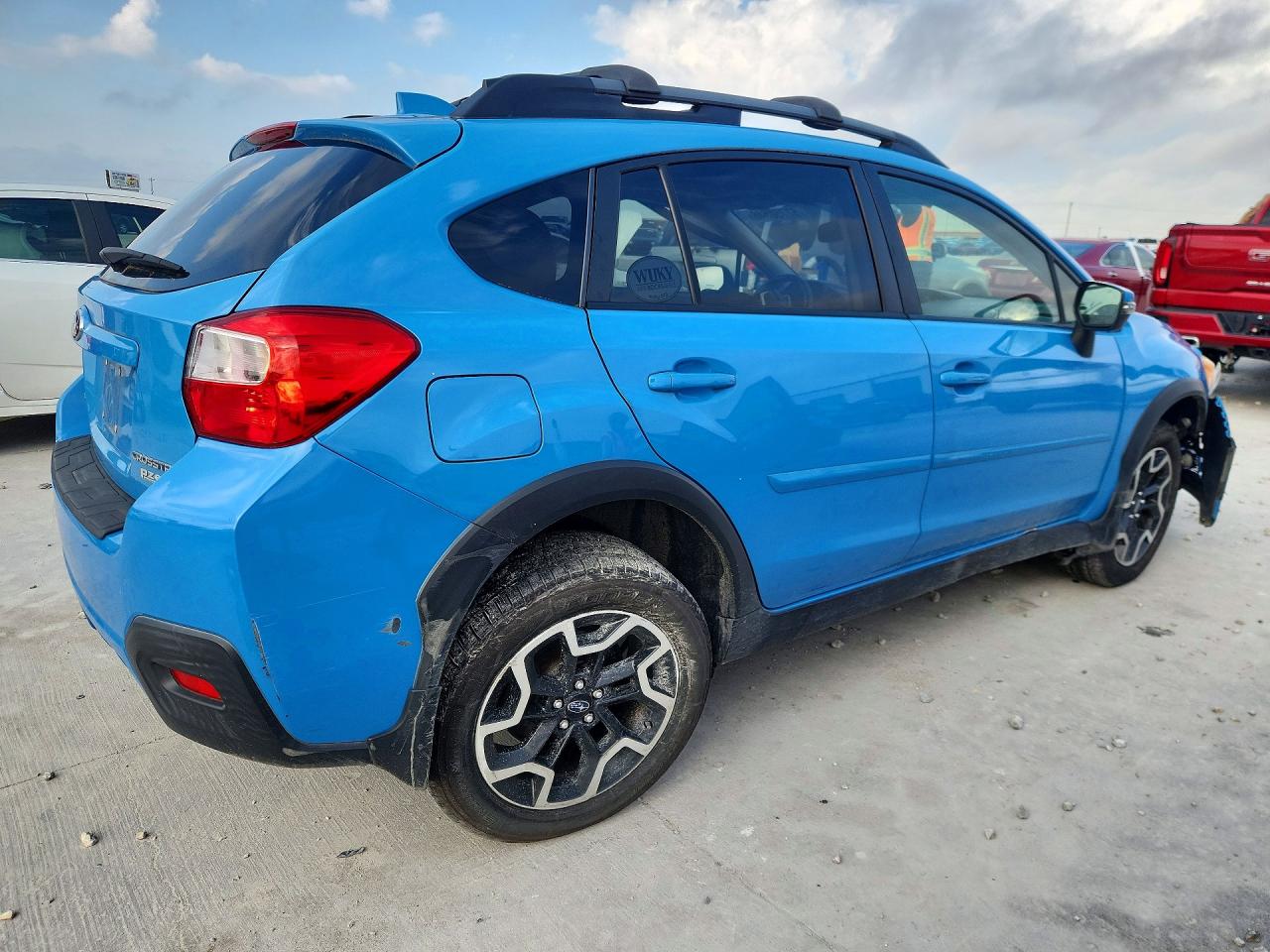 2016 Subaru Crosstrek Limited Blue vin: JF2GPALC4GH285417