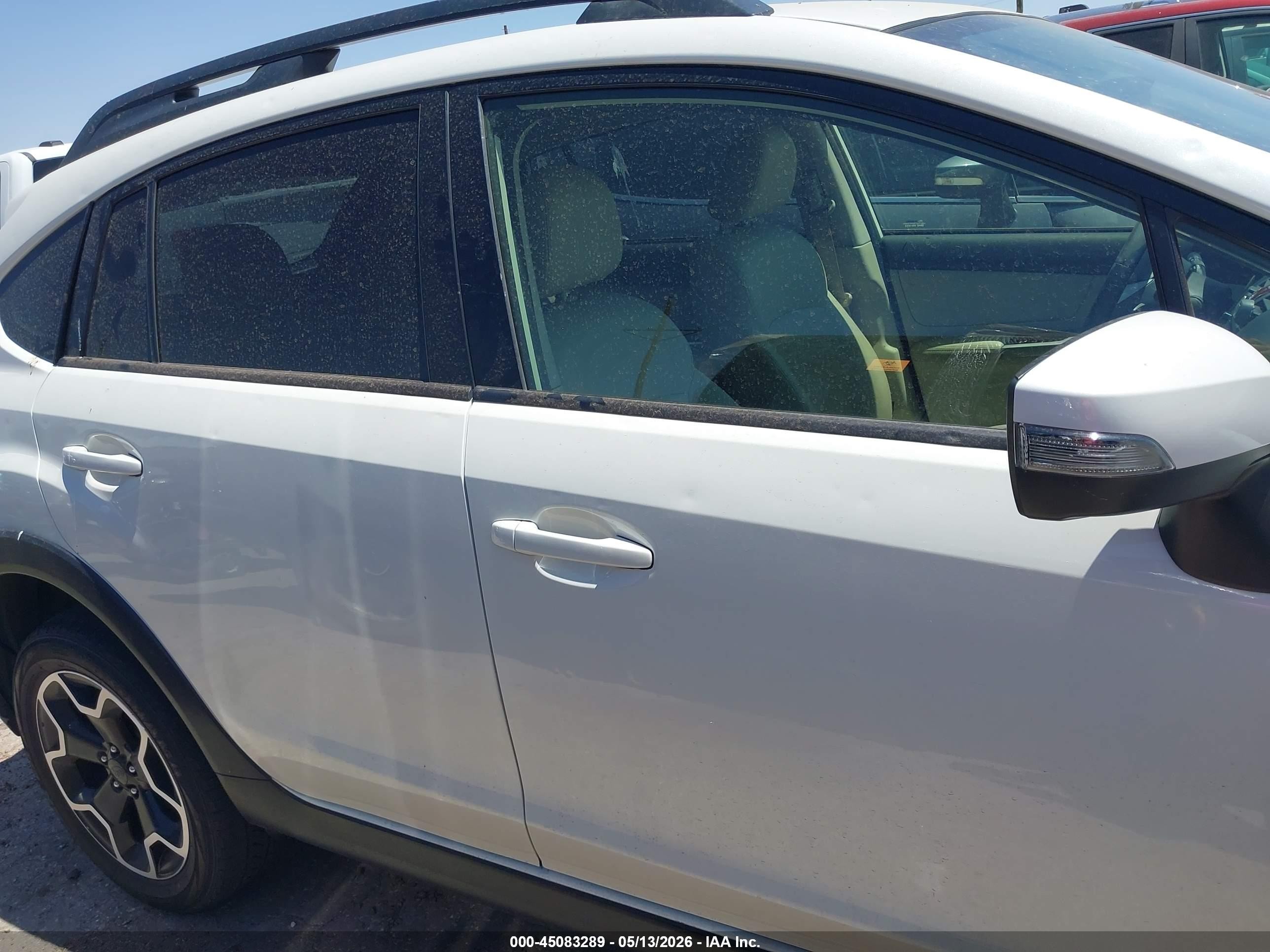 2015 Subaru Xv Crosstrek 2.0i Limited White vin: JF2GPAMC0F8209500