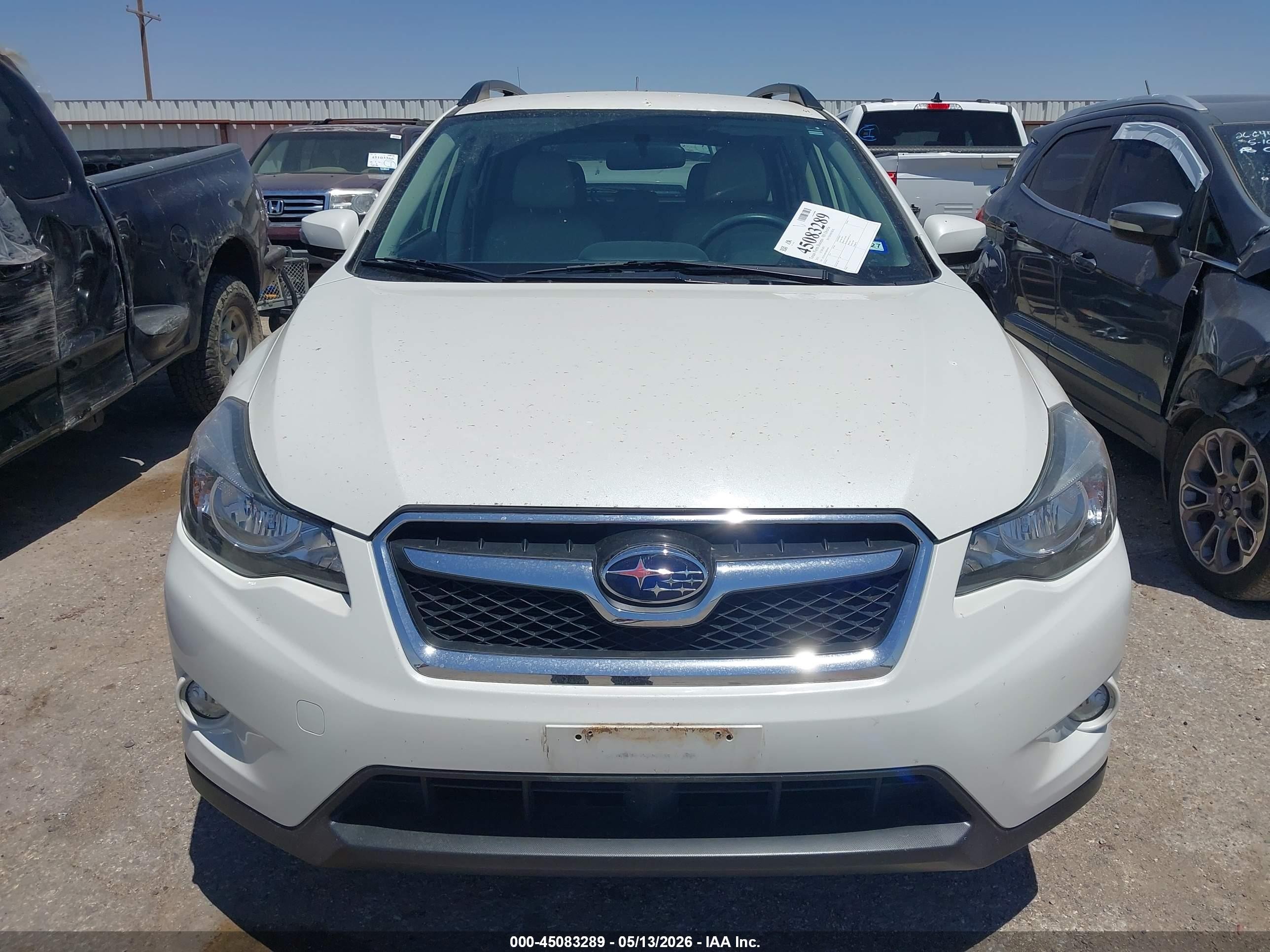 2015 Subaru Xv Crosstrek 2.0i Limited White vin: JF2GPAMC0F8209500