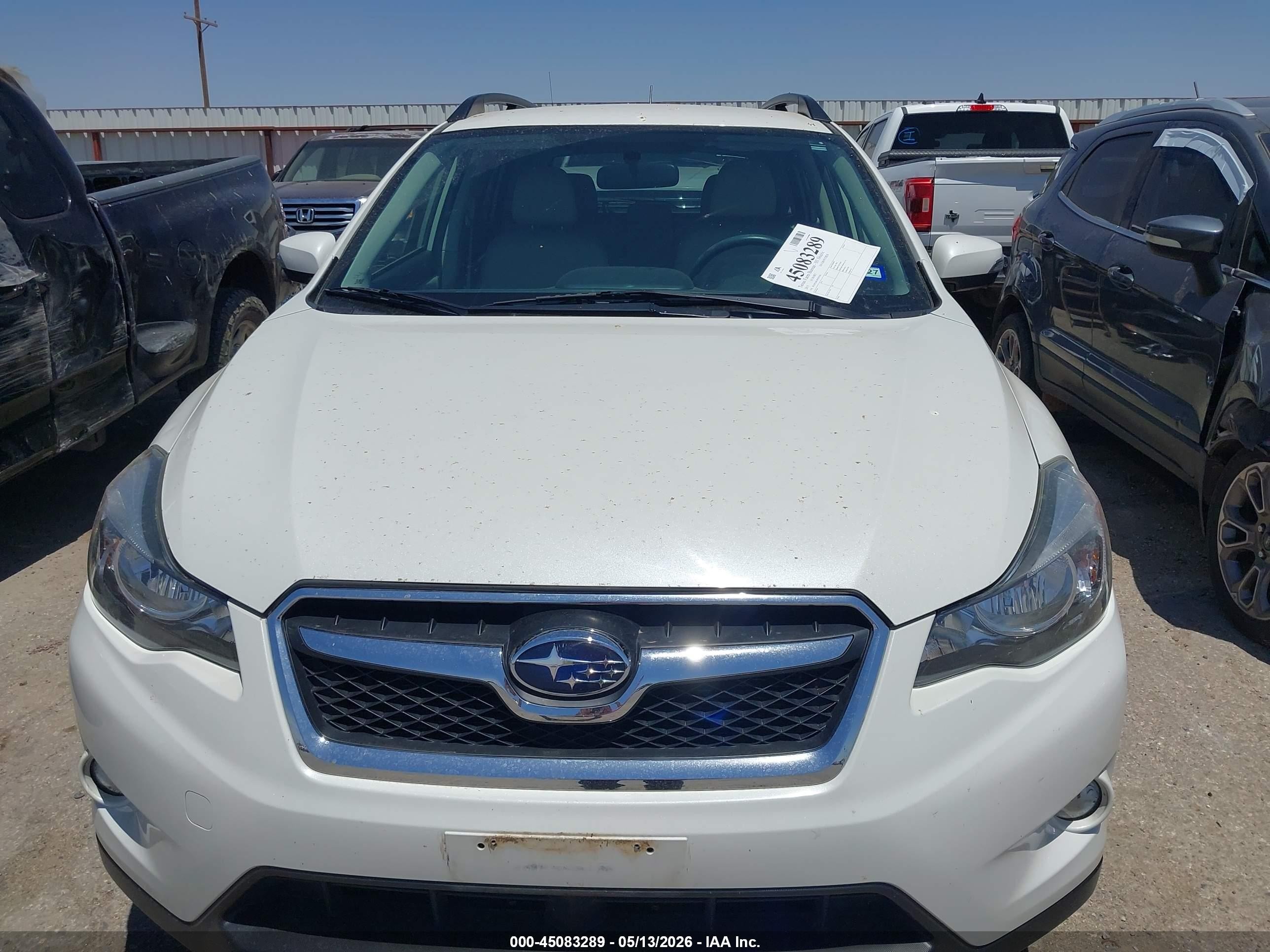 2015 Subaru Xv Crosstrek 2.0i Limited White vin: JF2GPAMC0F8209500