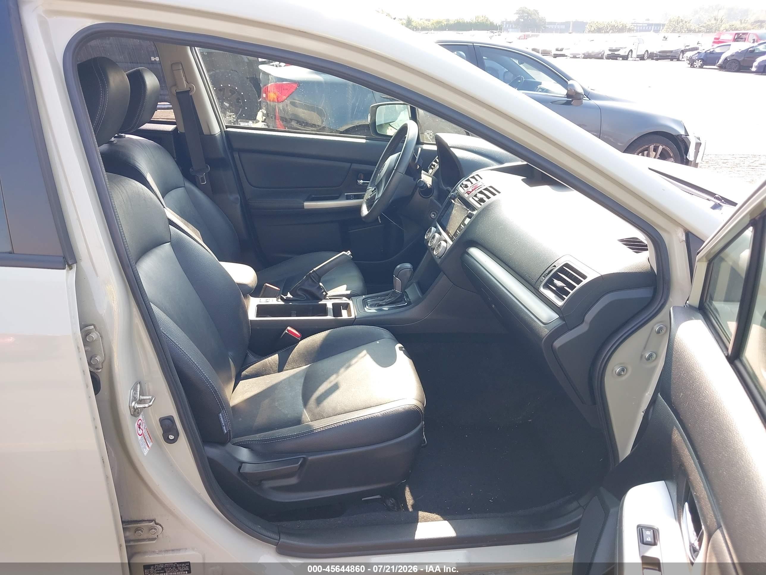 2015 Subaru Xv Crosstrek 2.0i Limited Gray vin: JF2GPAMC0F8313226
