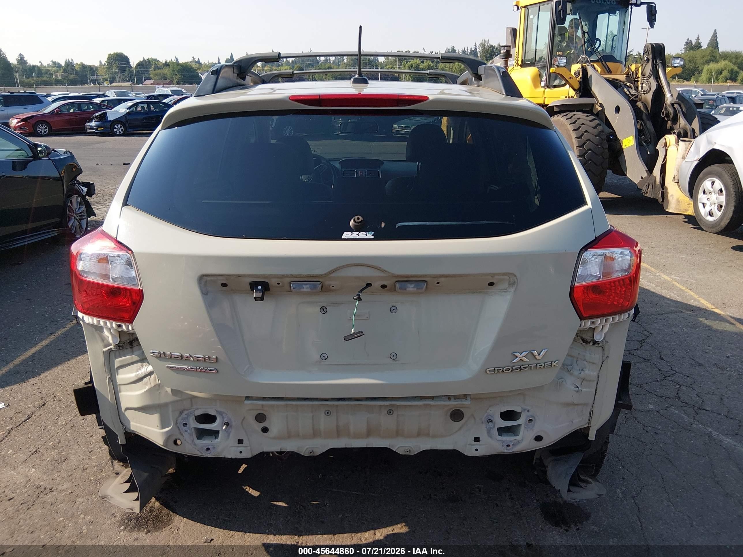 2015 Subaru Xv Crosstrek 2.0i Limited Gray vin: JF2GPAMC0F8313226