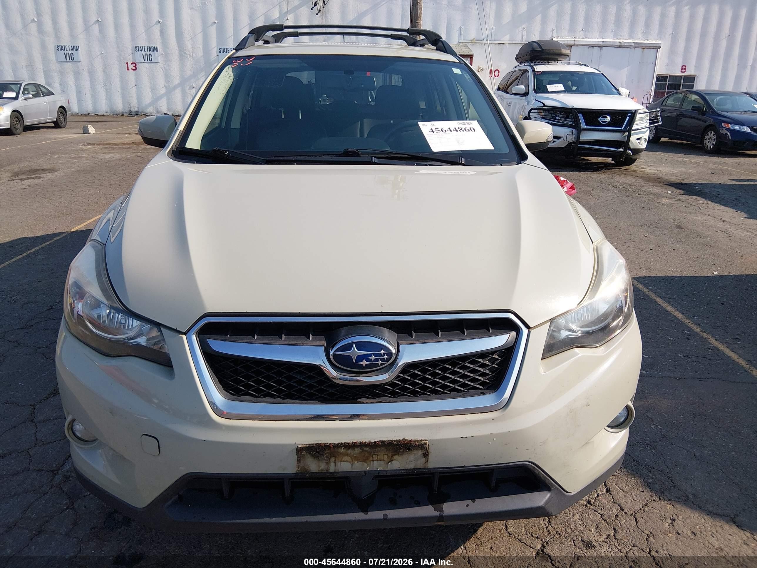 2015 Subaru Xv Crosstrek 2.0i Limited Gray vin: JF2GPAMC0F8313226