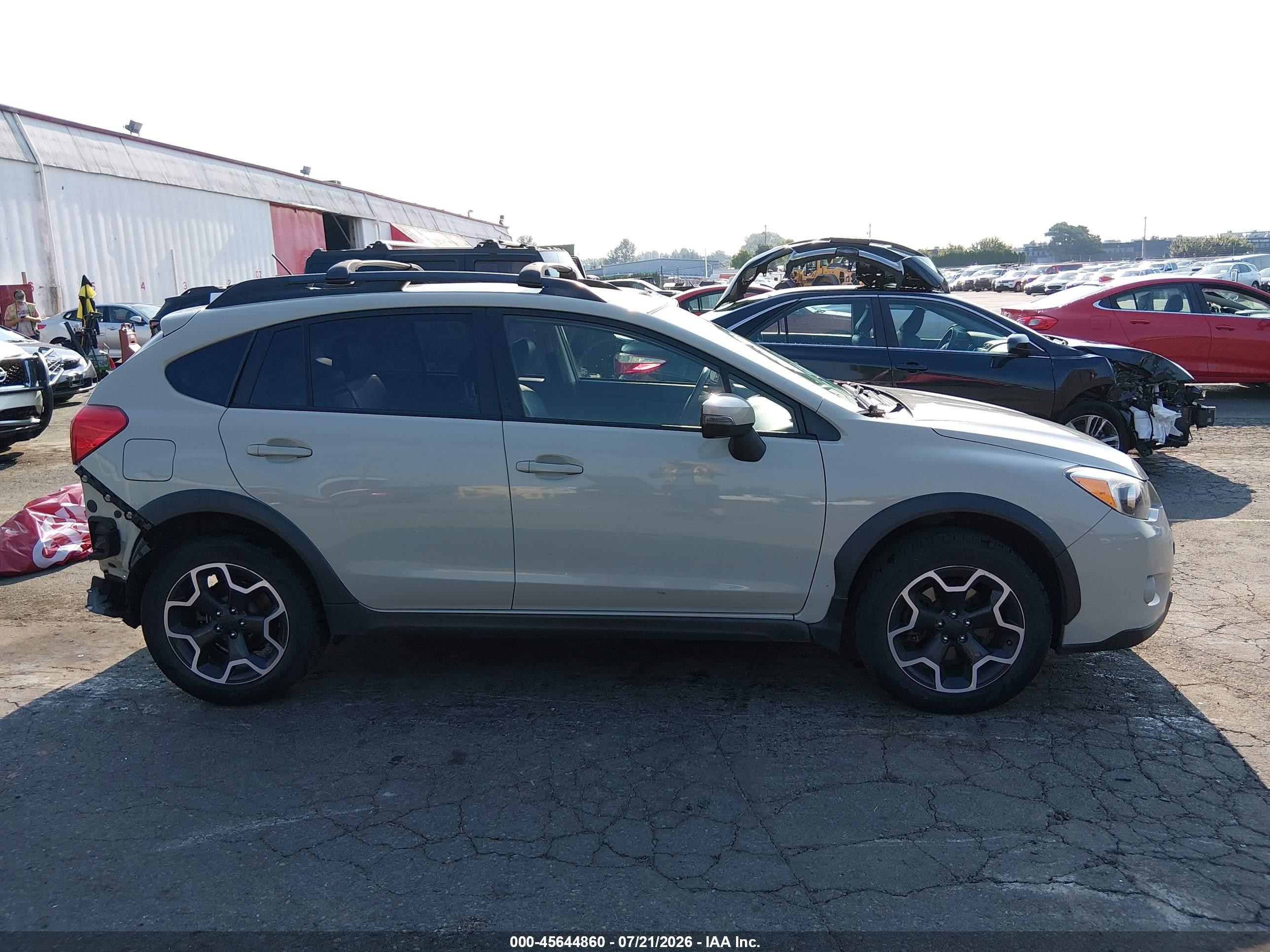 2015 Subaru Xv Crosstrek 2.0i Limited Gray vin: JF2GPAMC0F8313226