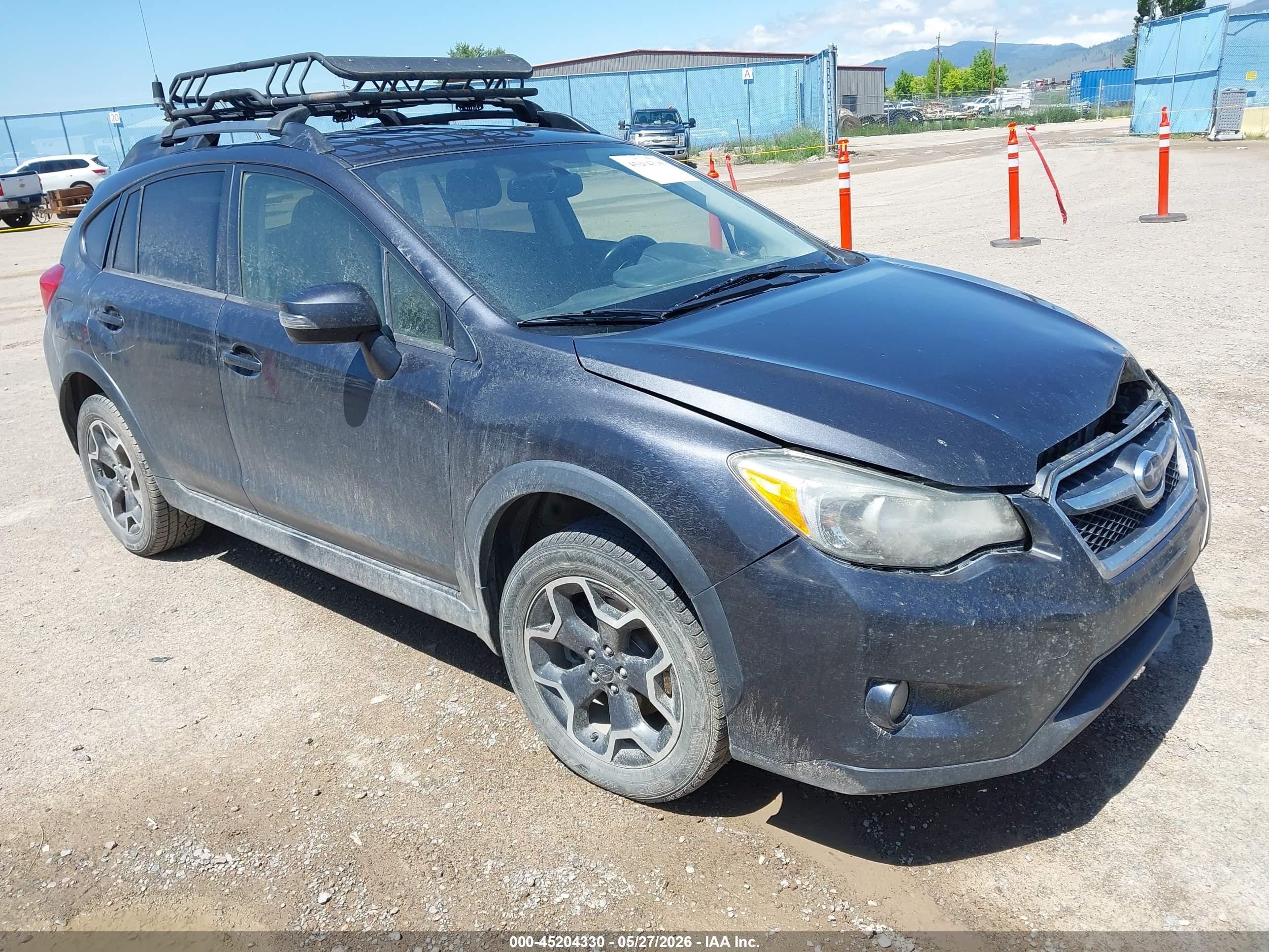 2015 Subaru Xv Crosstrek 2.0i Limited Серый vin: JF2GPAMC0FH242657