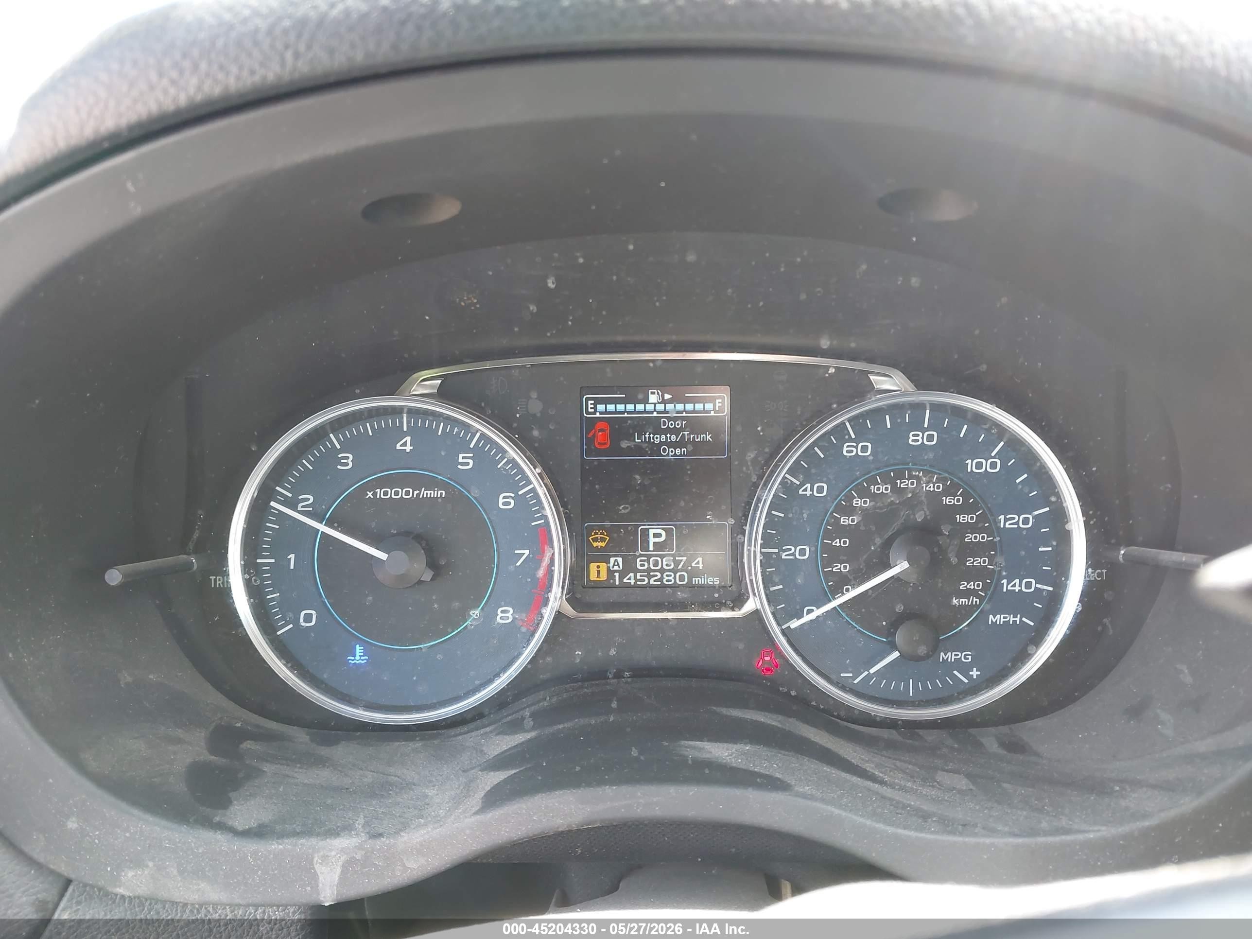 2015 Subaru Xv Crosstrek 2.0i Limited Серый vin: JF2GPAMC0FH242657