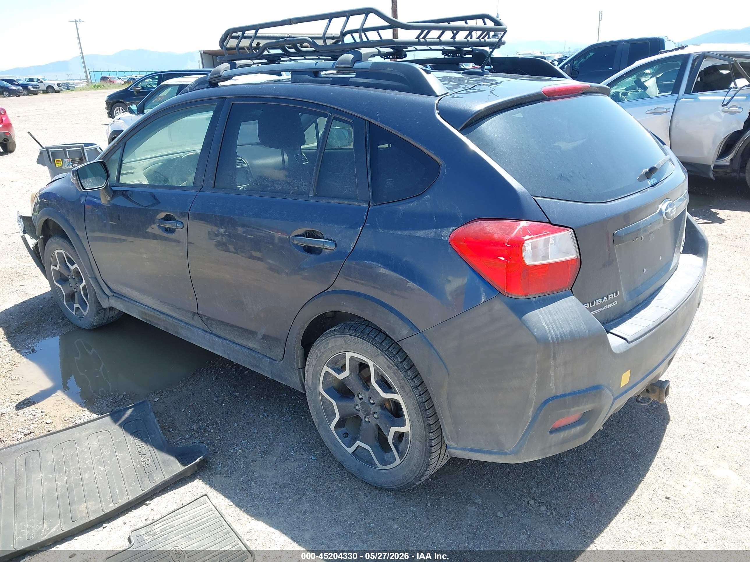 2015 Subaru Xv Crosstrek 2.0i Limited Серый vin: JF2GPAMC0FH242657