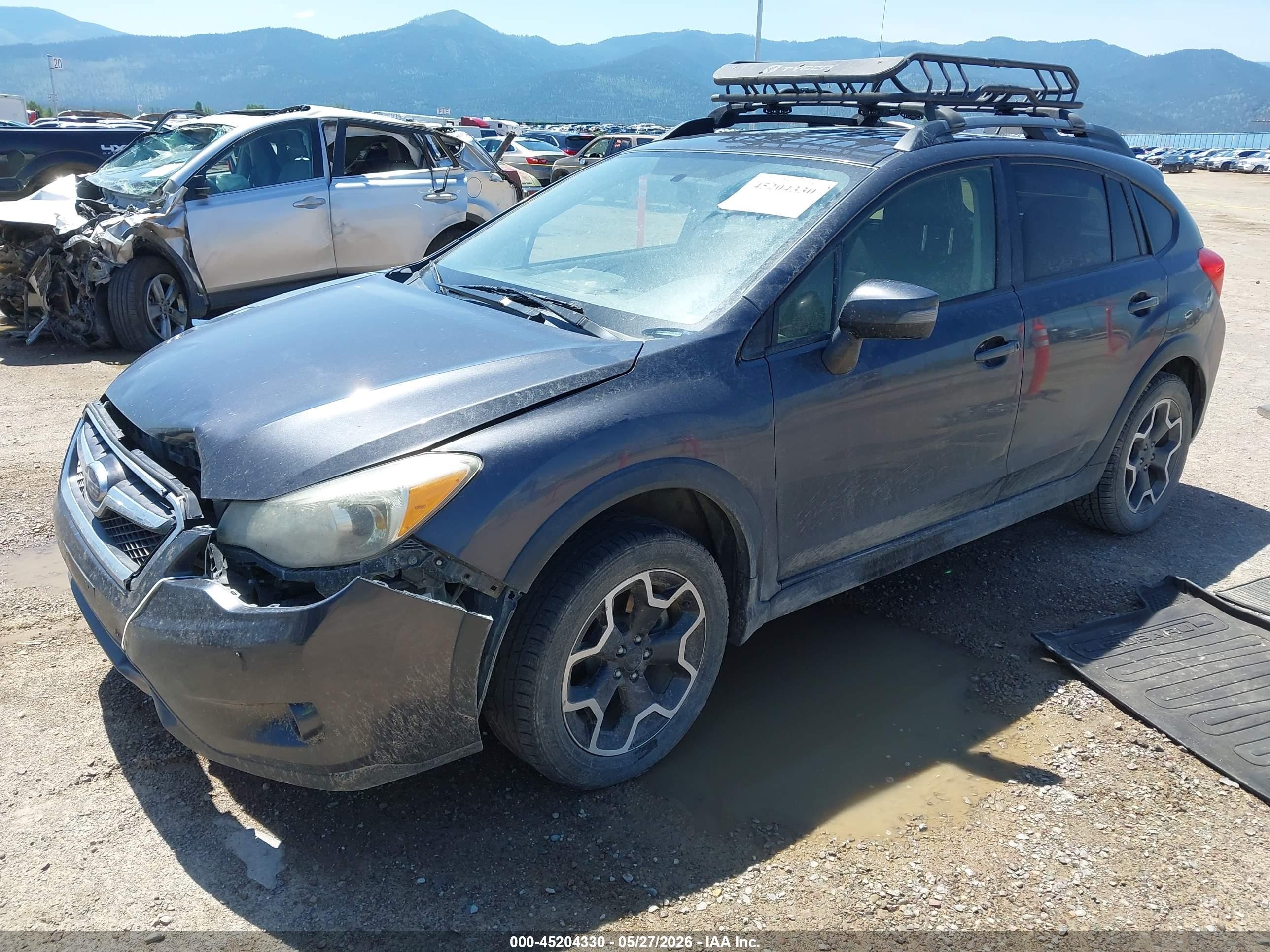 2015 Subaru Xv Crosstrek 2.0i Limited Серый vin: JF2GPAMC0FH242657
