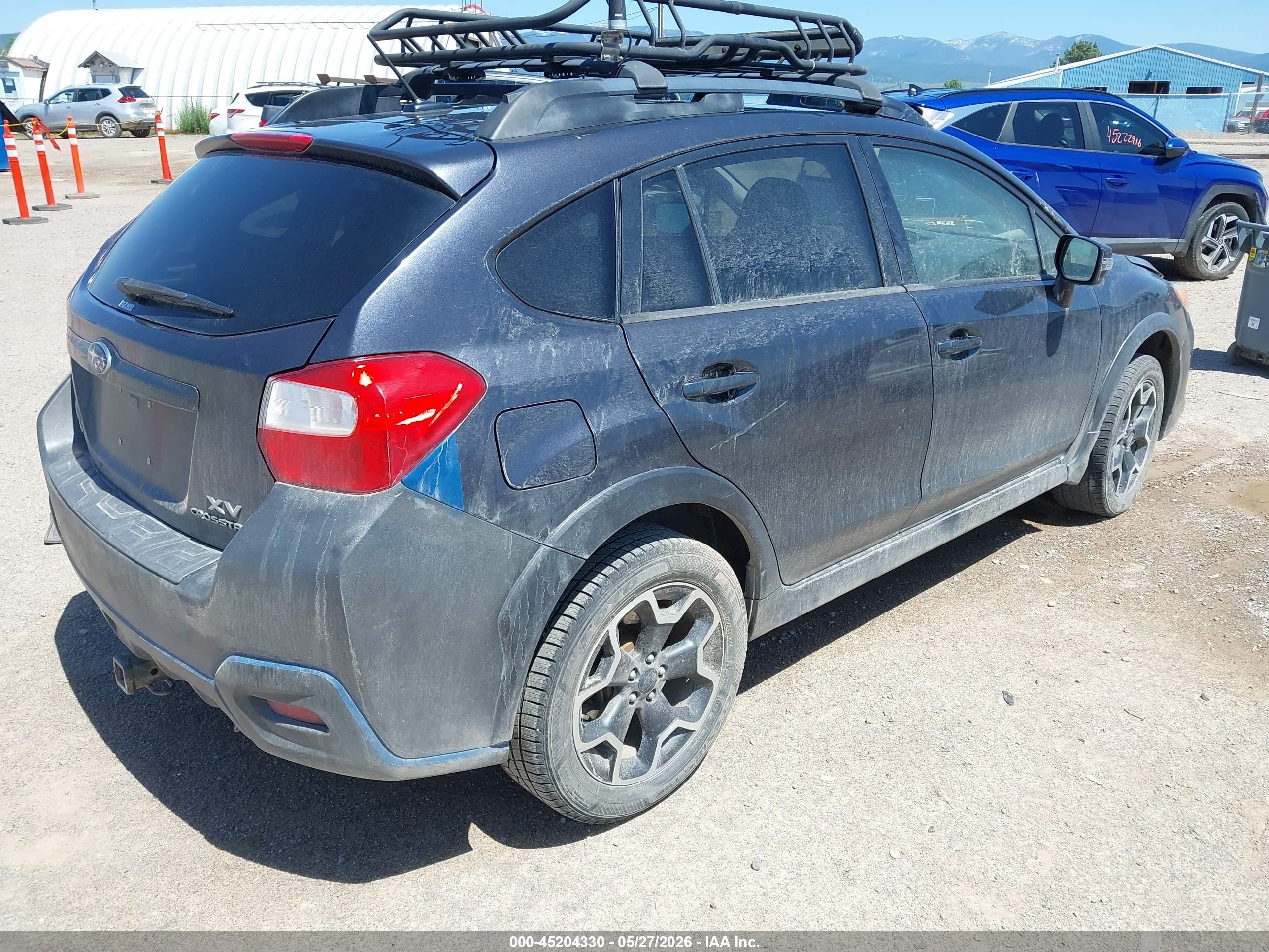 2015 Subaru Xv Crosstrek 2.0i Limited Серый vin: JF2GPAMC0FH242657