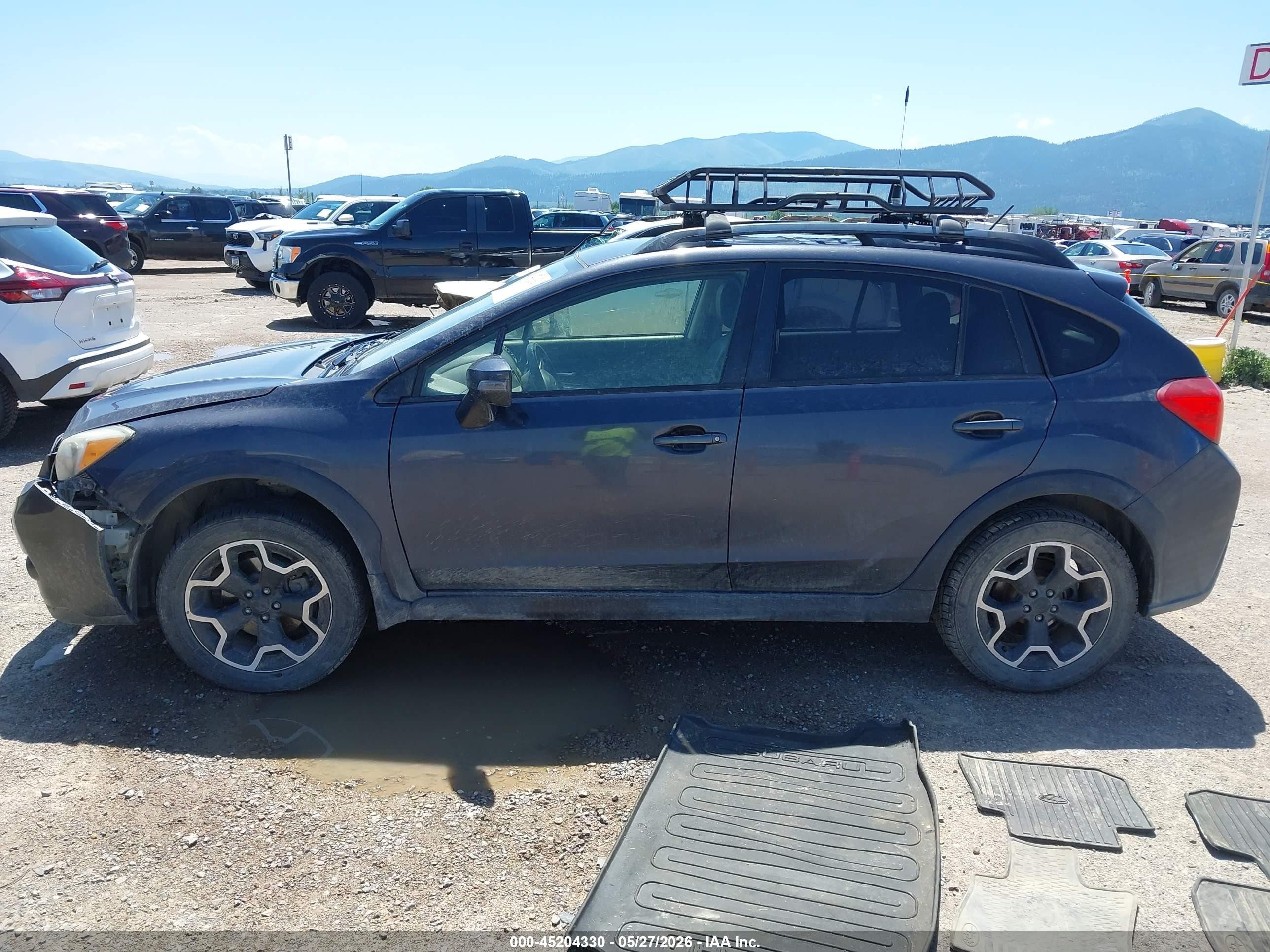 2015 Subaru Xv Crosstrek 2.0i Limited Серый vin: JF2GPAMC0FH242657