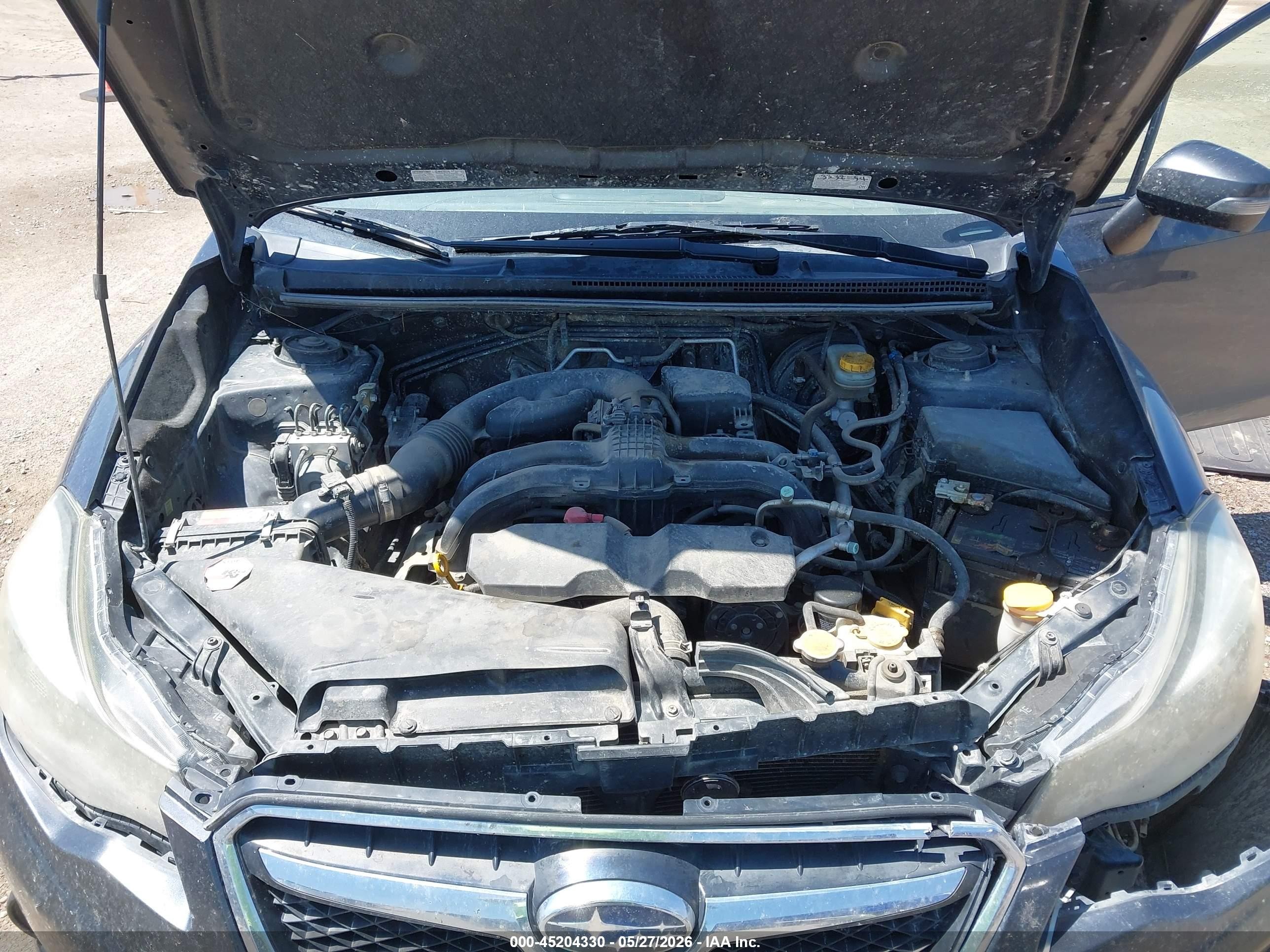 2015 Subaru Xv Crosstrek 2.0i Limited Серый vin: JF2GPAMC0FH242657