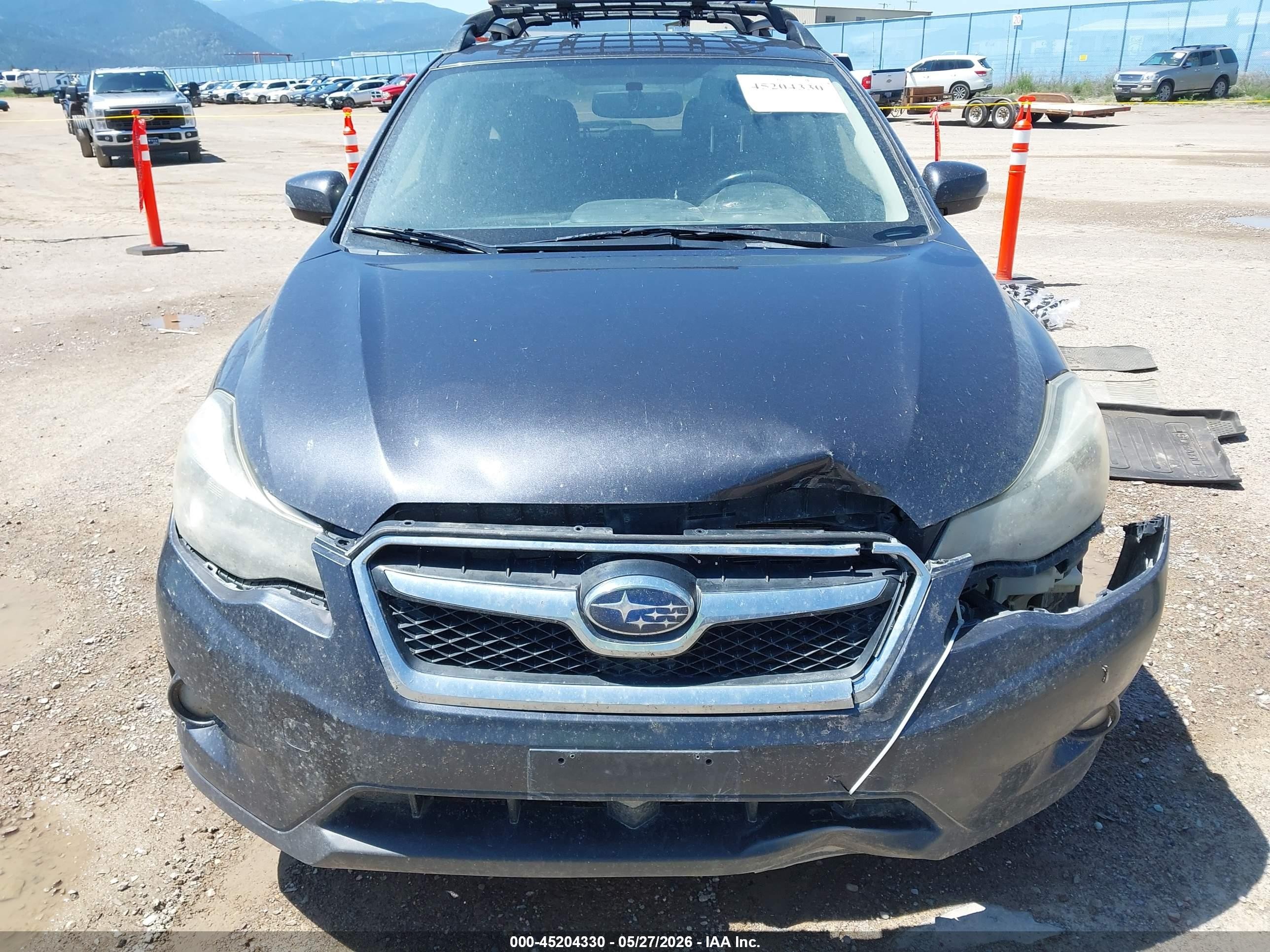 2015 Subaru Xv Crosstrek 2.0i Limited Серый vin: JF2GPAMC0FH242657