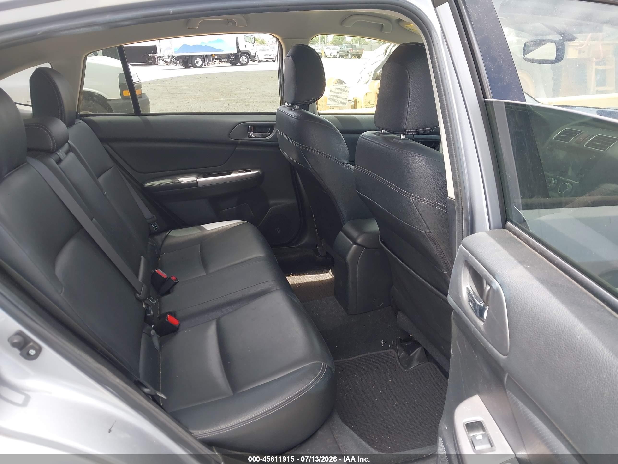 2015 Subaru Xv Crosstrek 2.0i Limited Gray vin: JF2GPAMC0FH250581