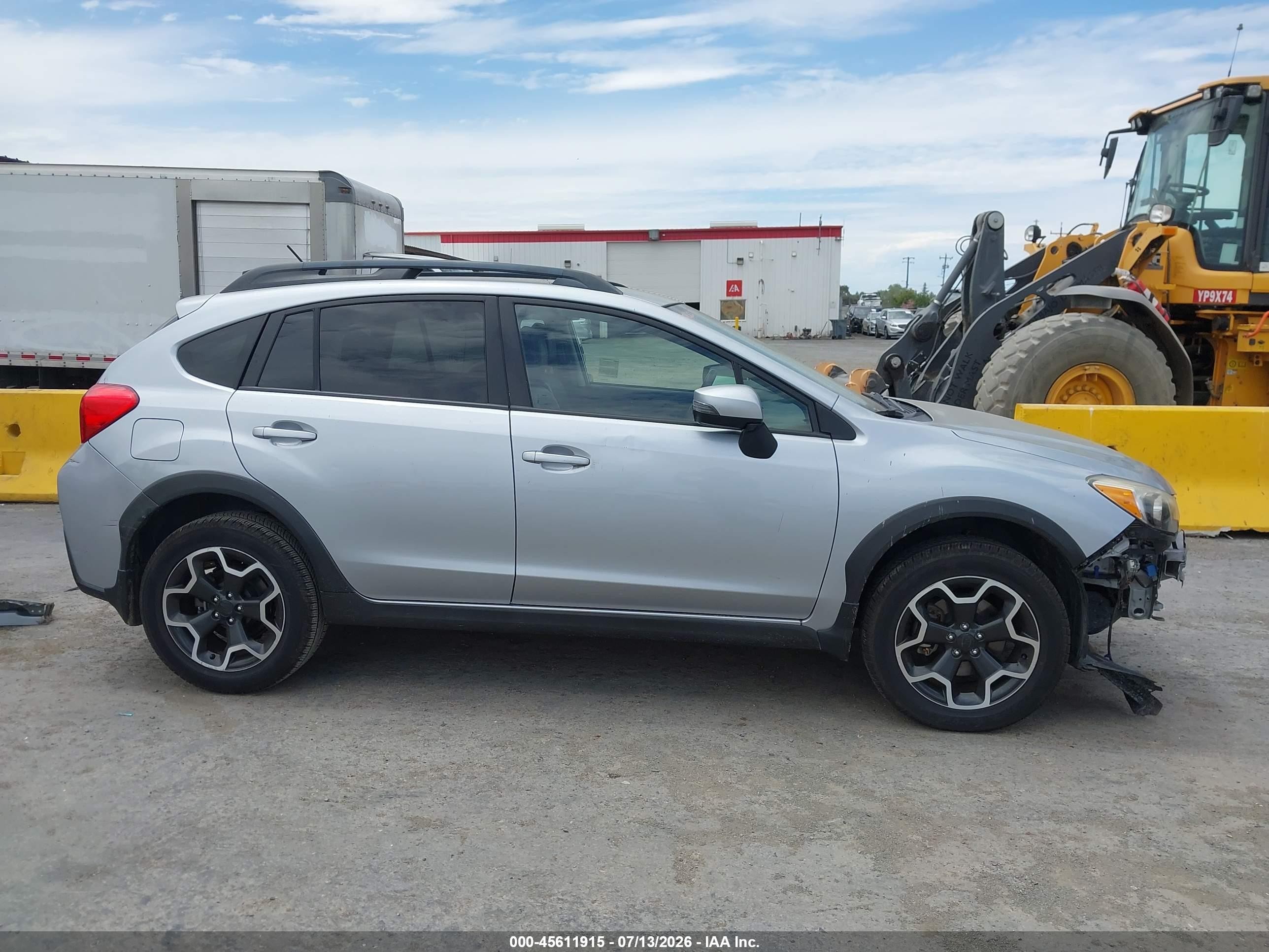 2015 Subaru Xv Crosstrek 2.0i Limited Gray vin: JF2GPAMC0FH250581