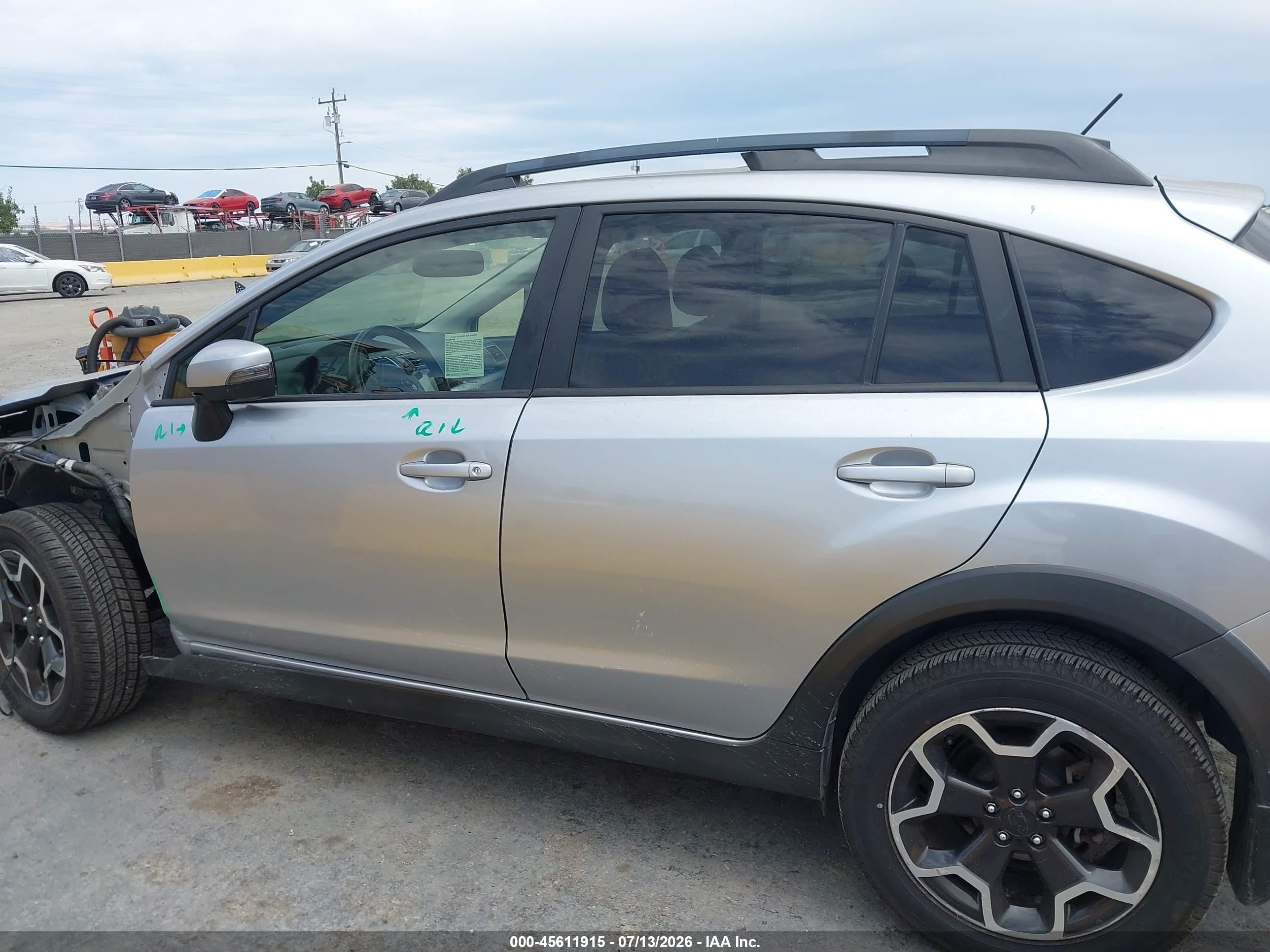 2015 Subaru Xv Crosstrek 2.0i Limited Gray vin: JF2GPAMC0FH250581