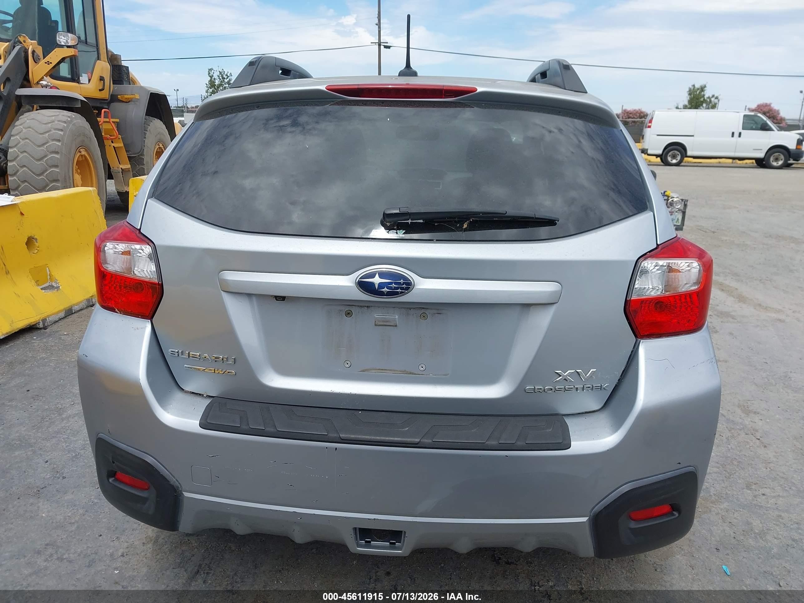 2015 Subaru Xv Crosstrek 2.0i Limited Gray vin: JF2GPAMC0FH250581