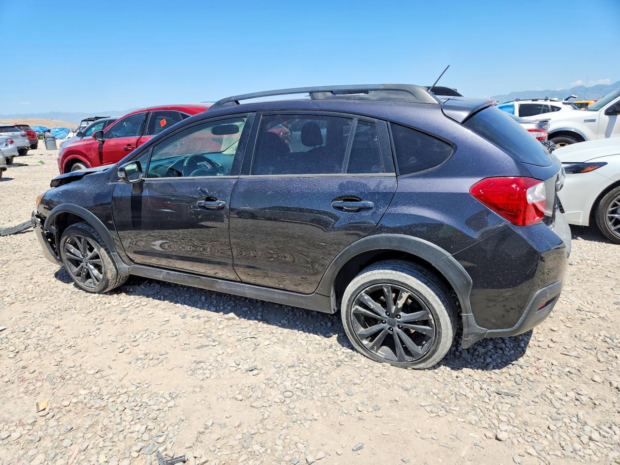 2015 Subaru Xv Crosstrek 2.0 Limited Black vin: JF2GPAMC0FH250984