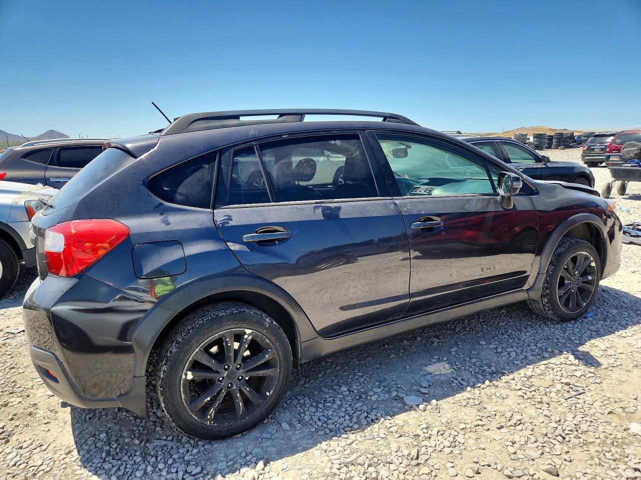 2015 Subaru Xv Crosstrek 2.0 Limited Black vin: JF2GPAMC0FH250984