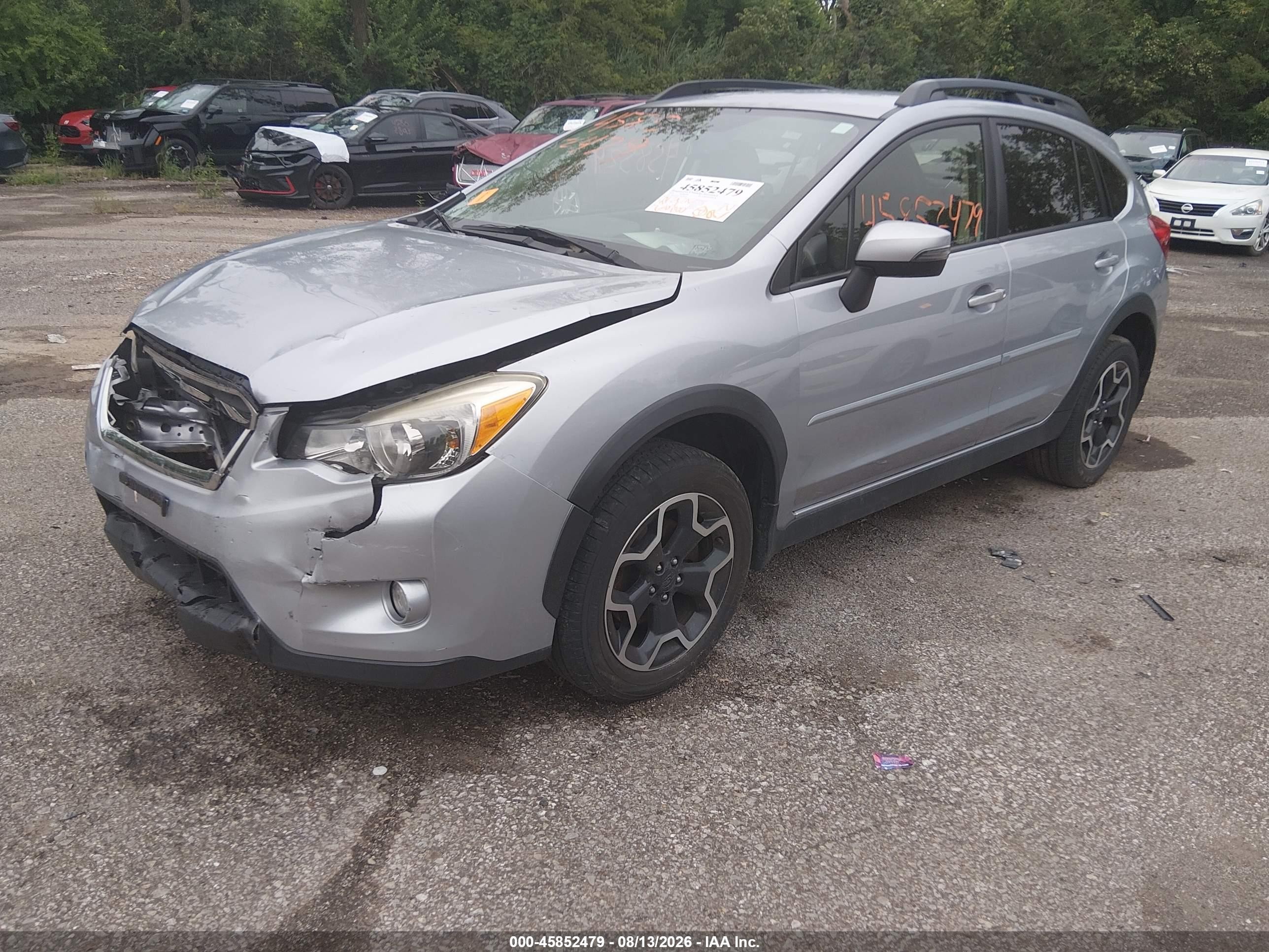 2015 Subaru Xv Crosstrek 2.0i Limited Silver vin: JF2GPAMC1F8249469
