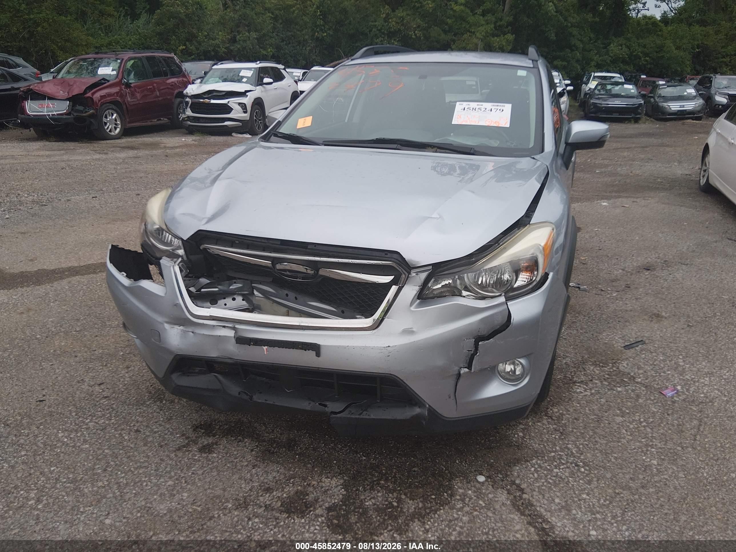 2015 Subaru Xv Crosstrek 2.0i Limited Silver vin: JF2GPAMC1F8249469