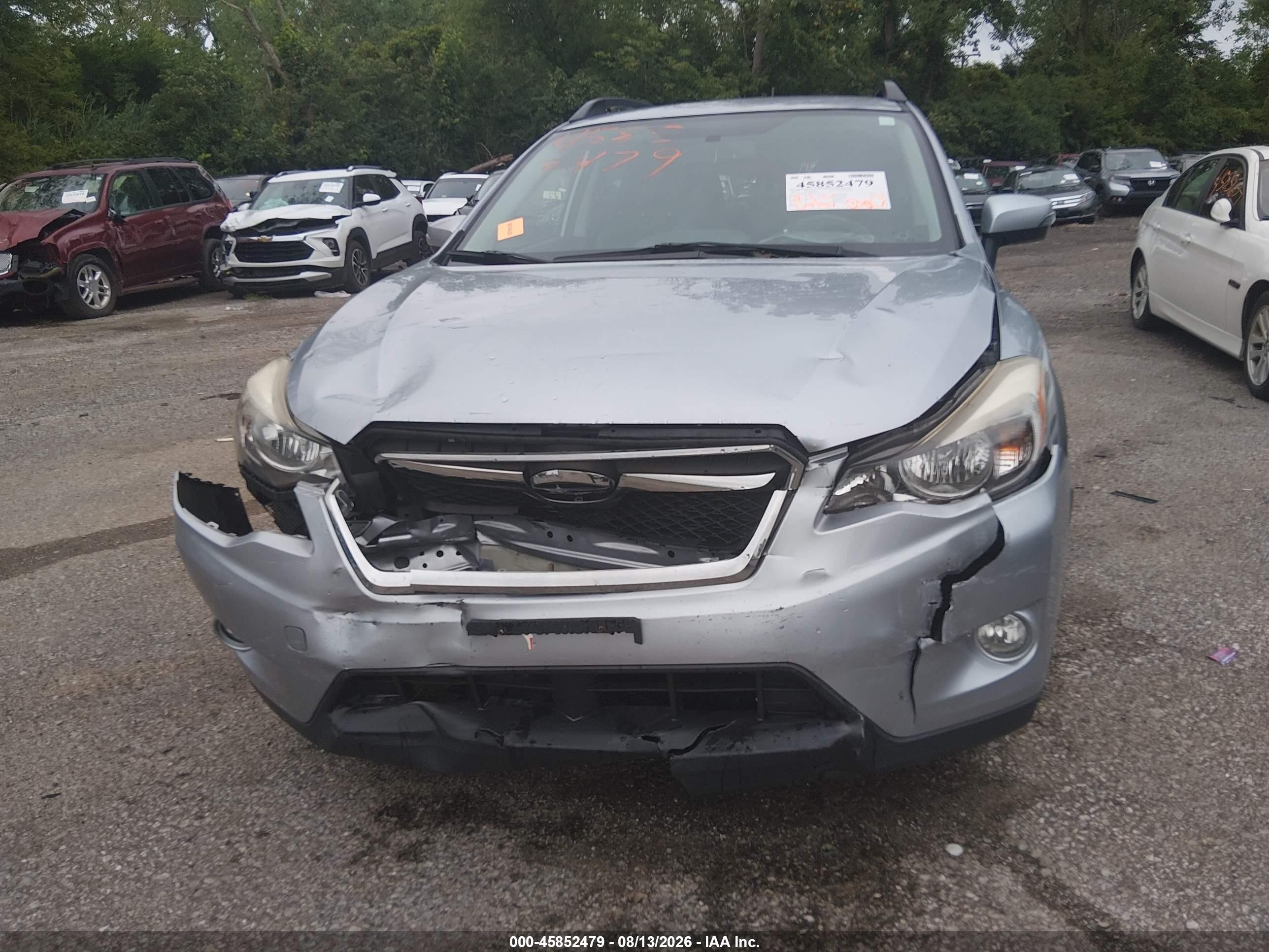 2015 Subaru Xv Crosstrek 2.0i Limited Silver vin: JF2GPAMC1F8249469