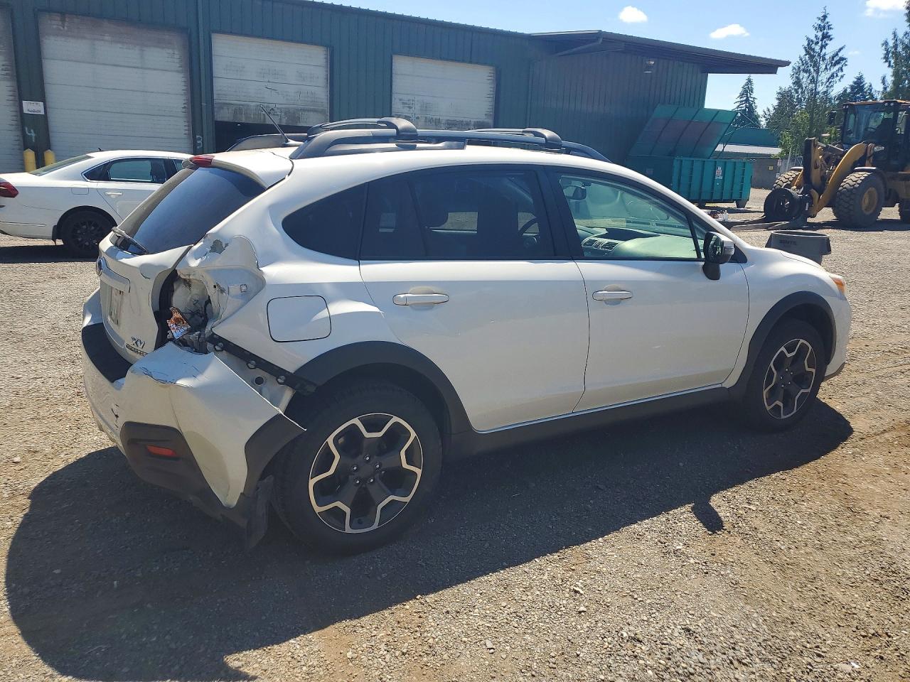 2015 Subaru Xv Crosstrek 2.0 Limited White vin: JF2GPAMC2F8260237