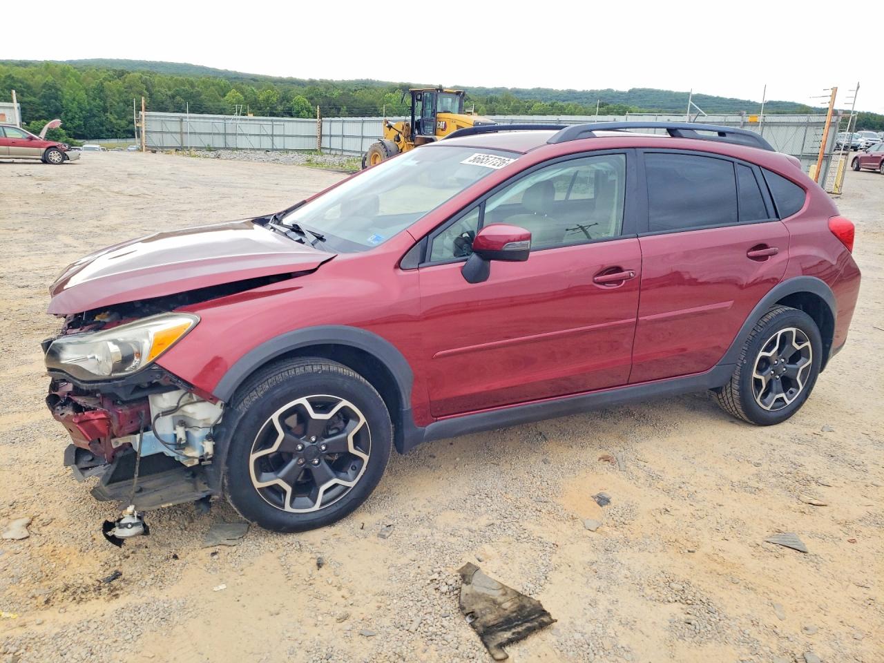 2015 Subaru Xv Crosstrek 2.0 Limited Red vin: JF2GPAMC2F8264952