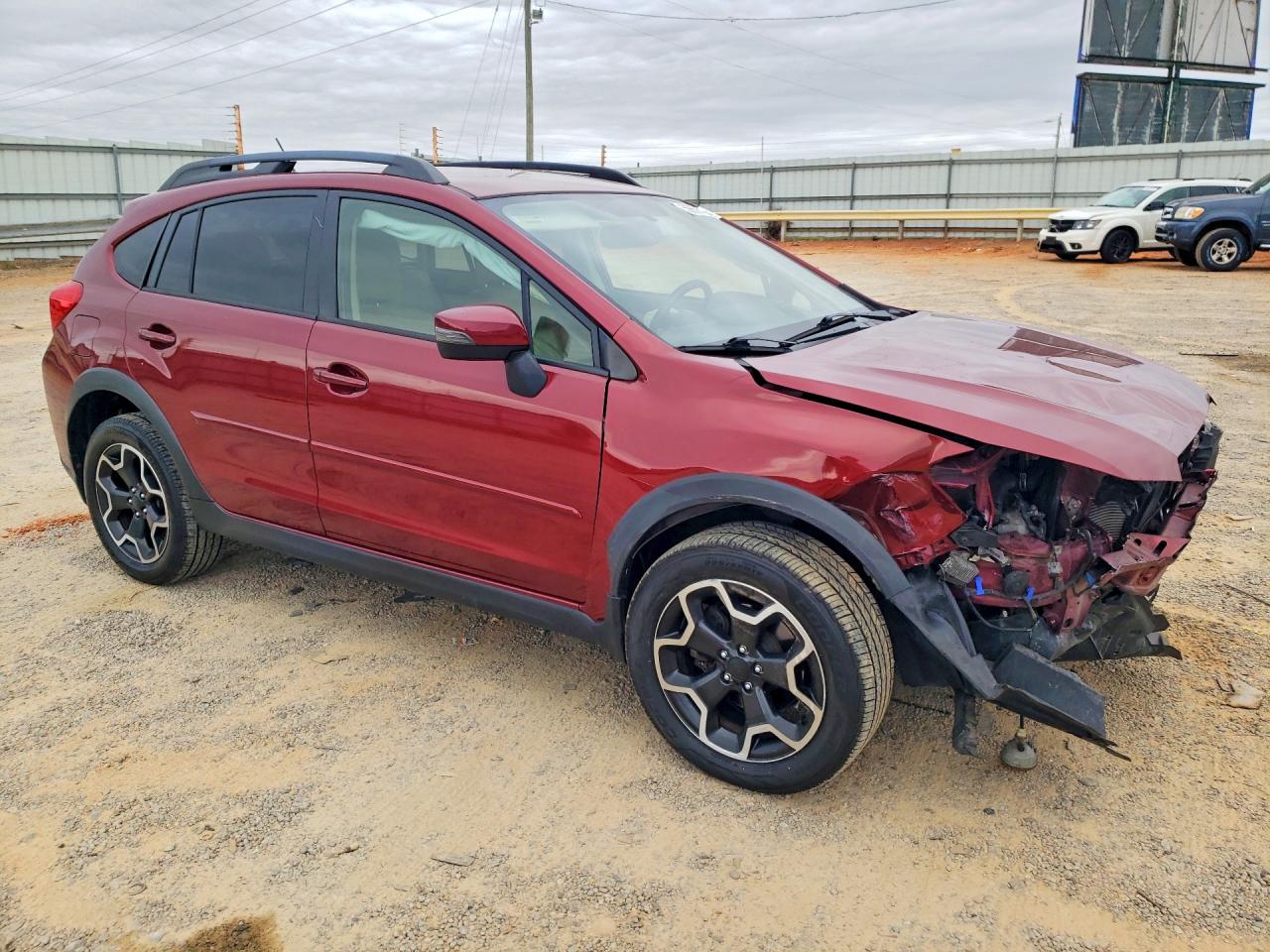 2015 Subaru Xv Crosstrek 2.0 Limited Red vin: JF2GPAMC2F8264952