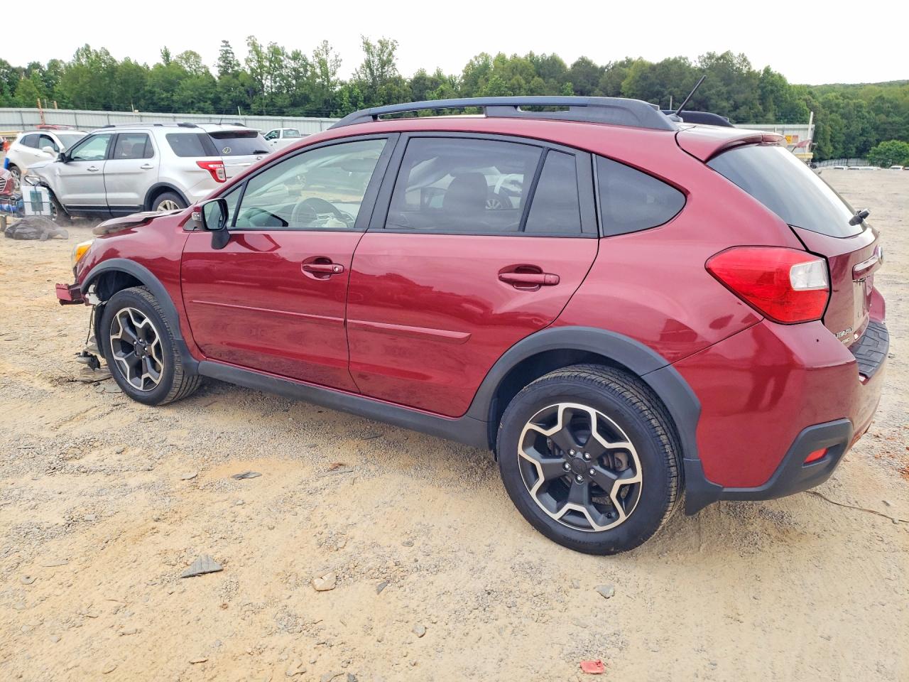 2015 Subaru Xv Crosstrek 2.0 Limited Red vin: JF2GPAMC2F8264952