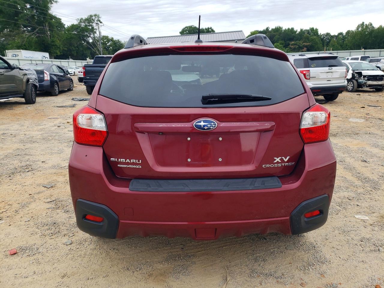 2015 Subaru Xv Crosstrek 2.0 Limited Red vin: JF2GPAMC2F8264952
