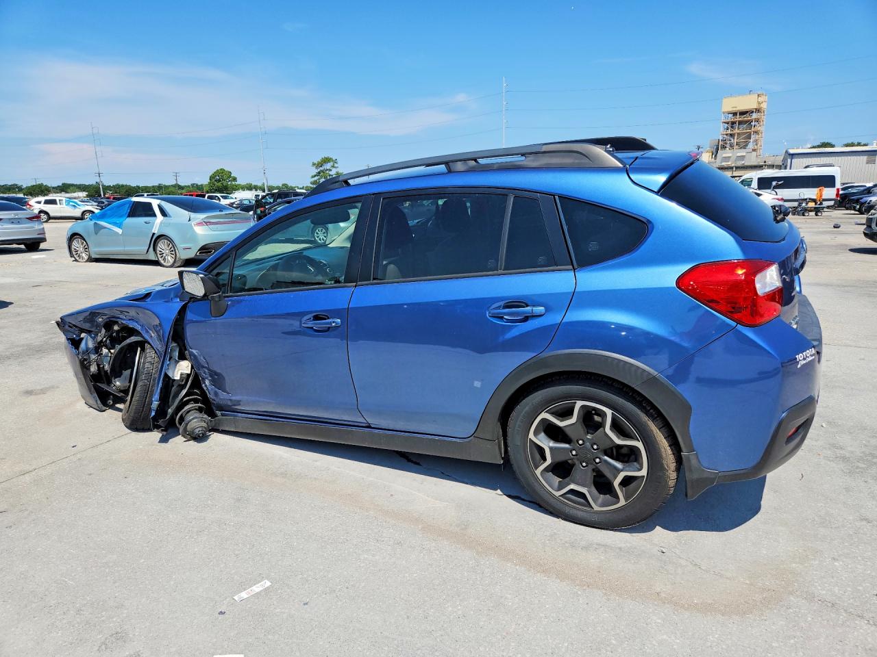 2015 Subaru Xv Crosstrek 2.0 Limited Blue vin: JF2GPAMC4F8262331