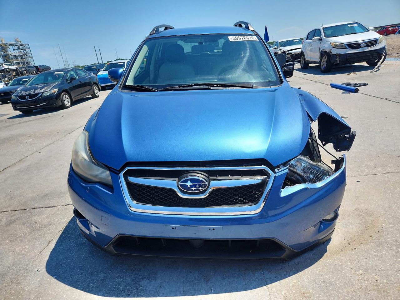 2015 Subaru Xv Crosstrek 2.0 Limited Blue vin: JF2GPAMC4F8262331