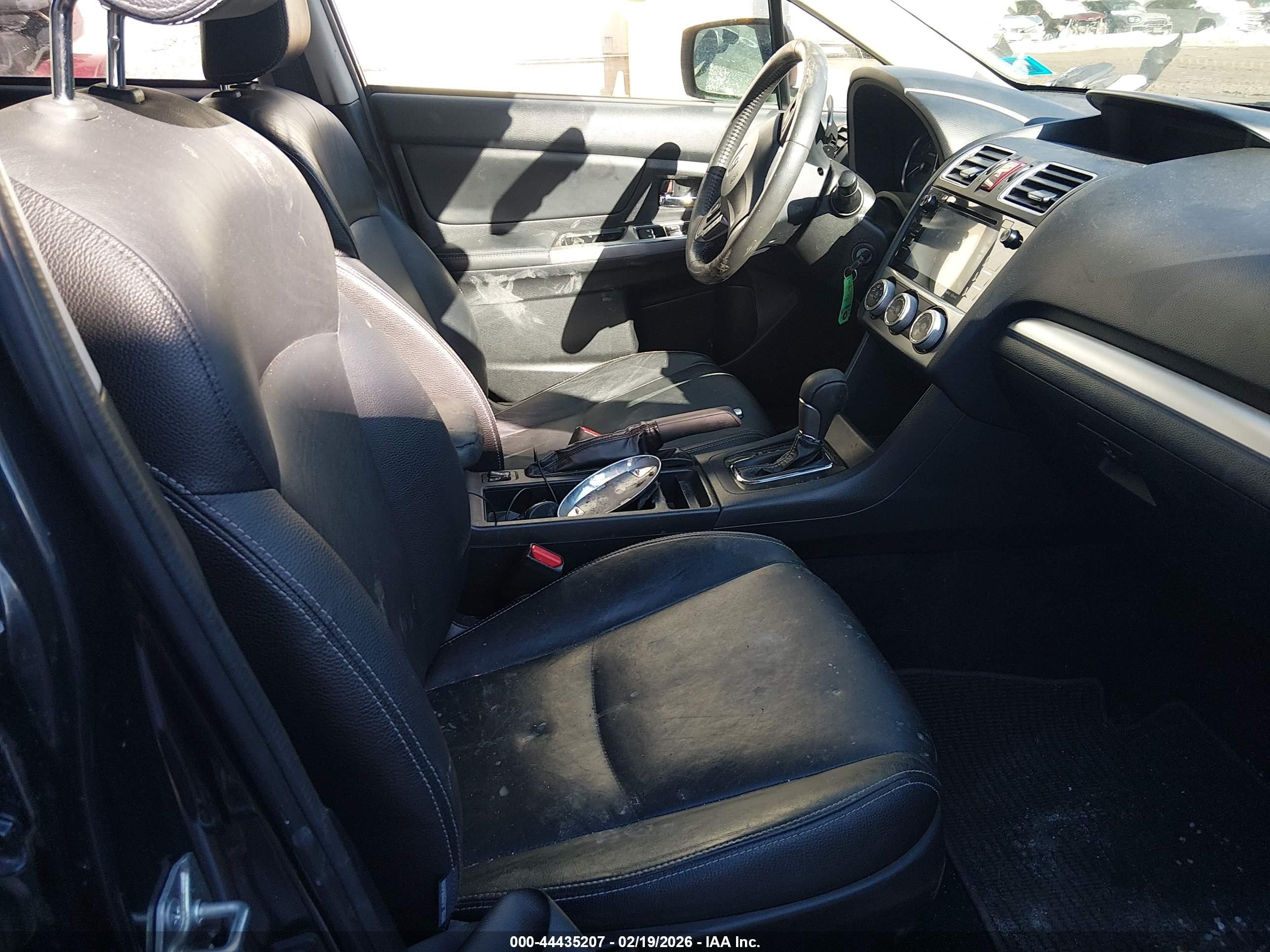 2015 Subaru Xv Crosstrek 2.0i Limited Black vin: JF2GPAMC4F8266668