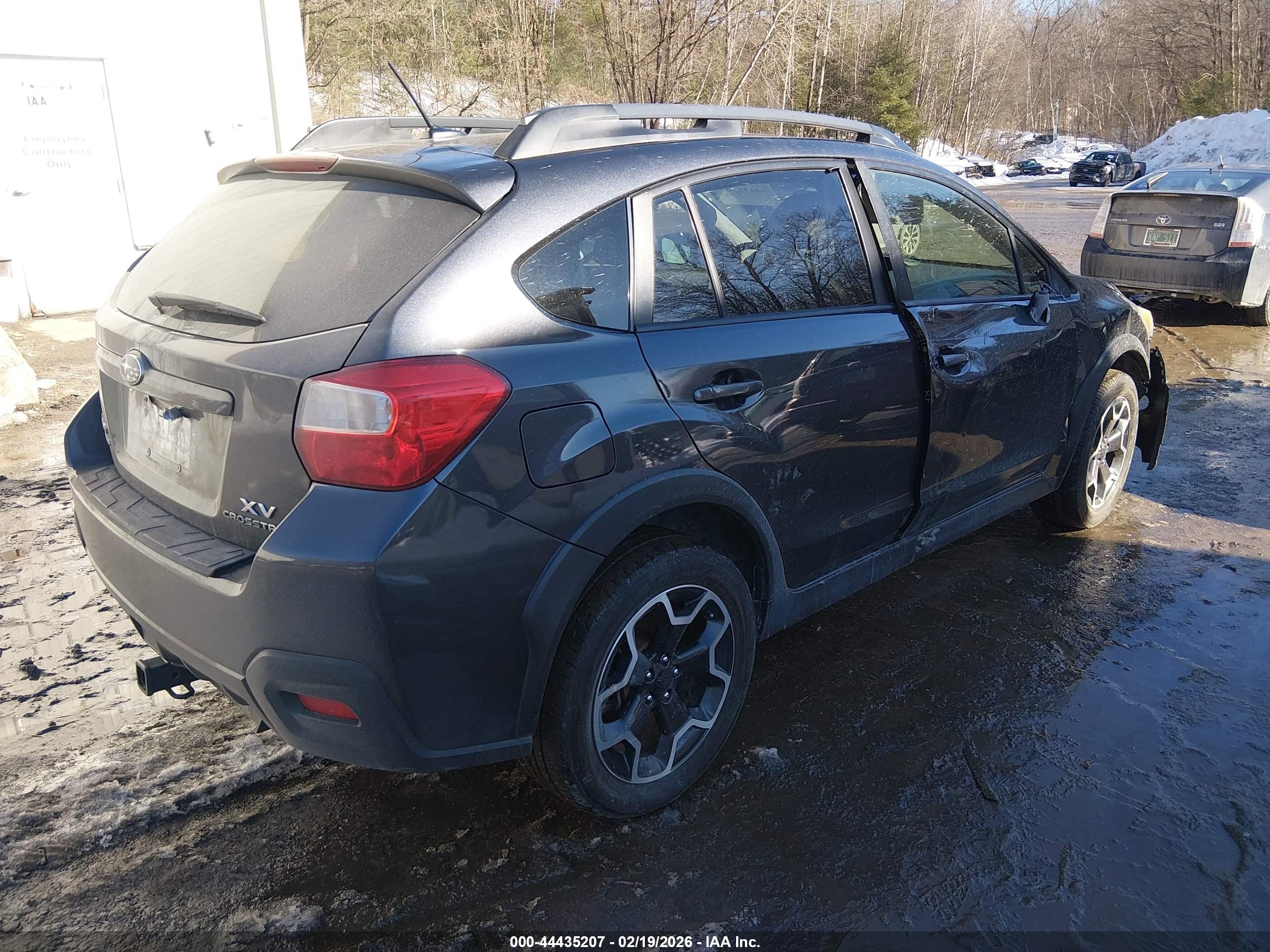 2015 Subaru Xv Crosstrek 2.0i Limited Black vin: JF2GPAMC4F8266668