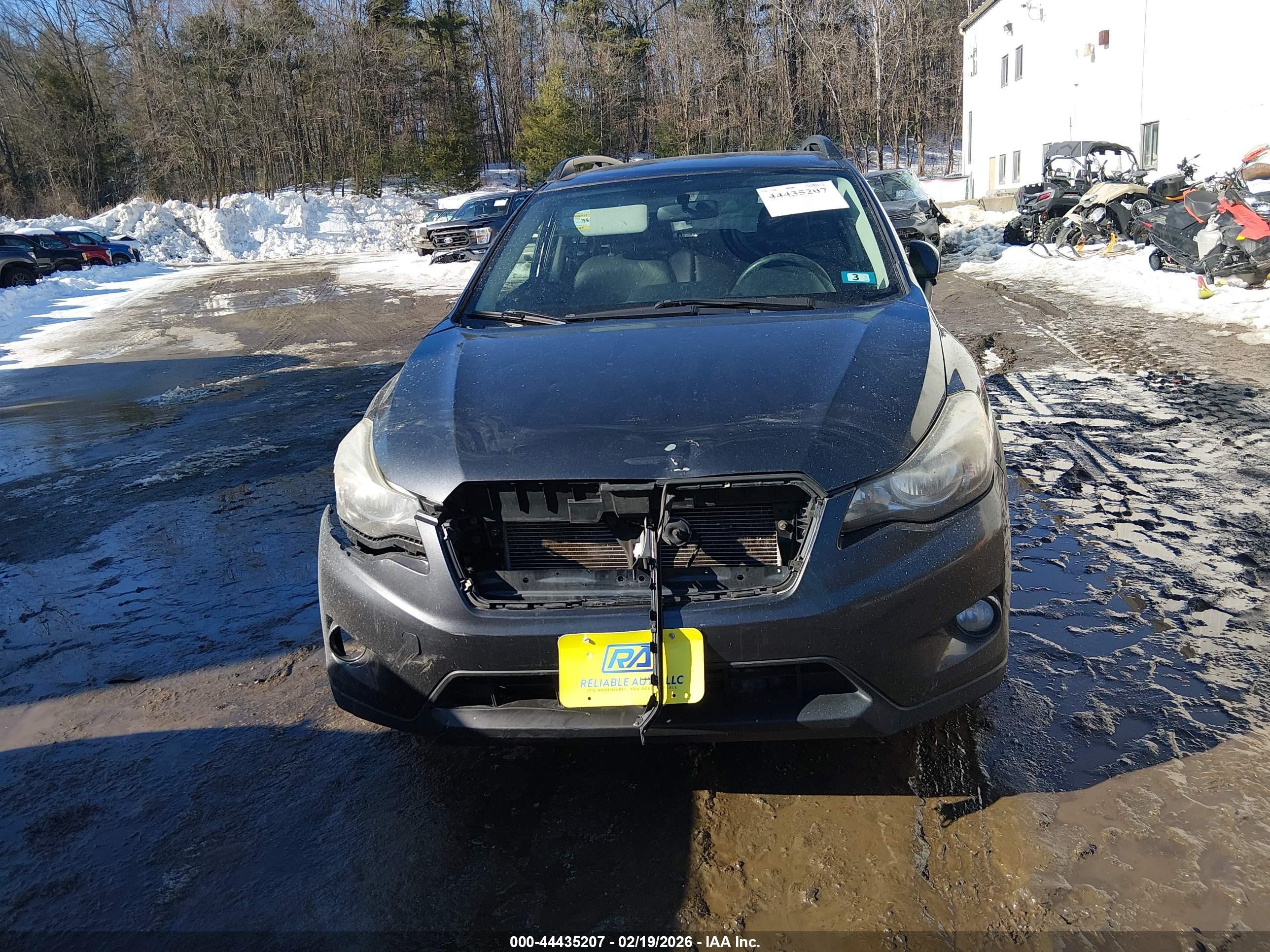2015 Subaru Xv Crosstrek 2.0i Limited Black vin: JF2GPAMC4F8266668