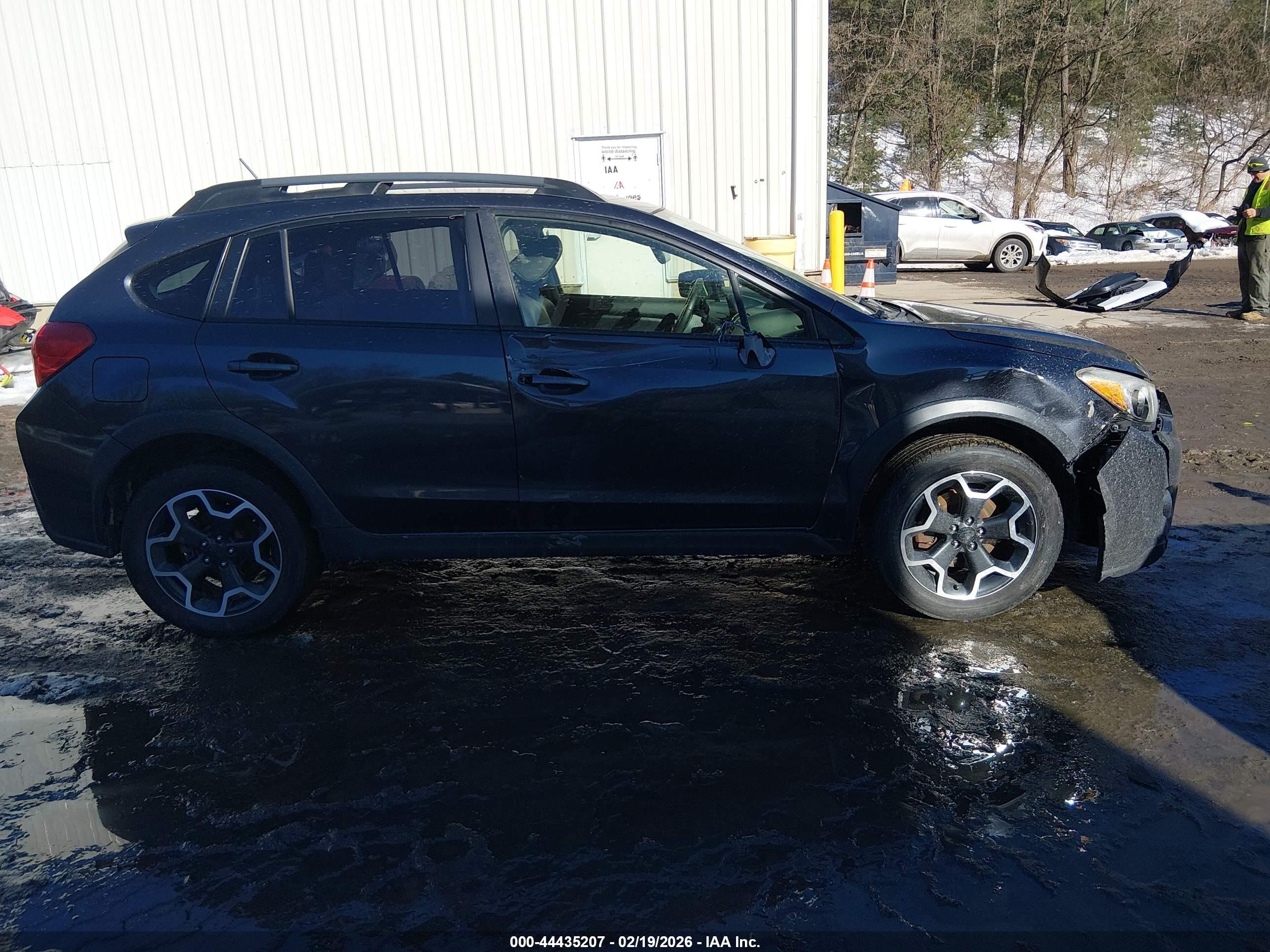 2015 Subaru Xv Crosstrek 2.0i Limited Black vin: JF2GPAMC4F8266668