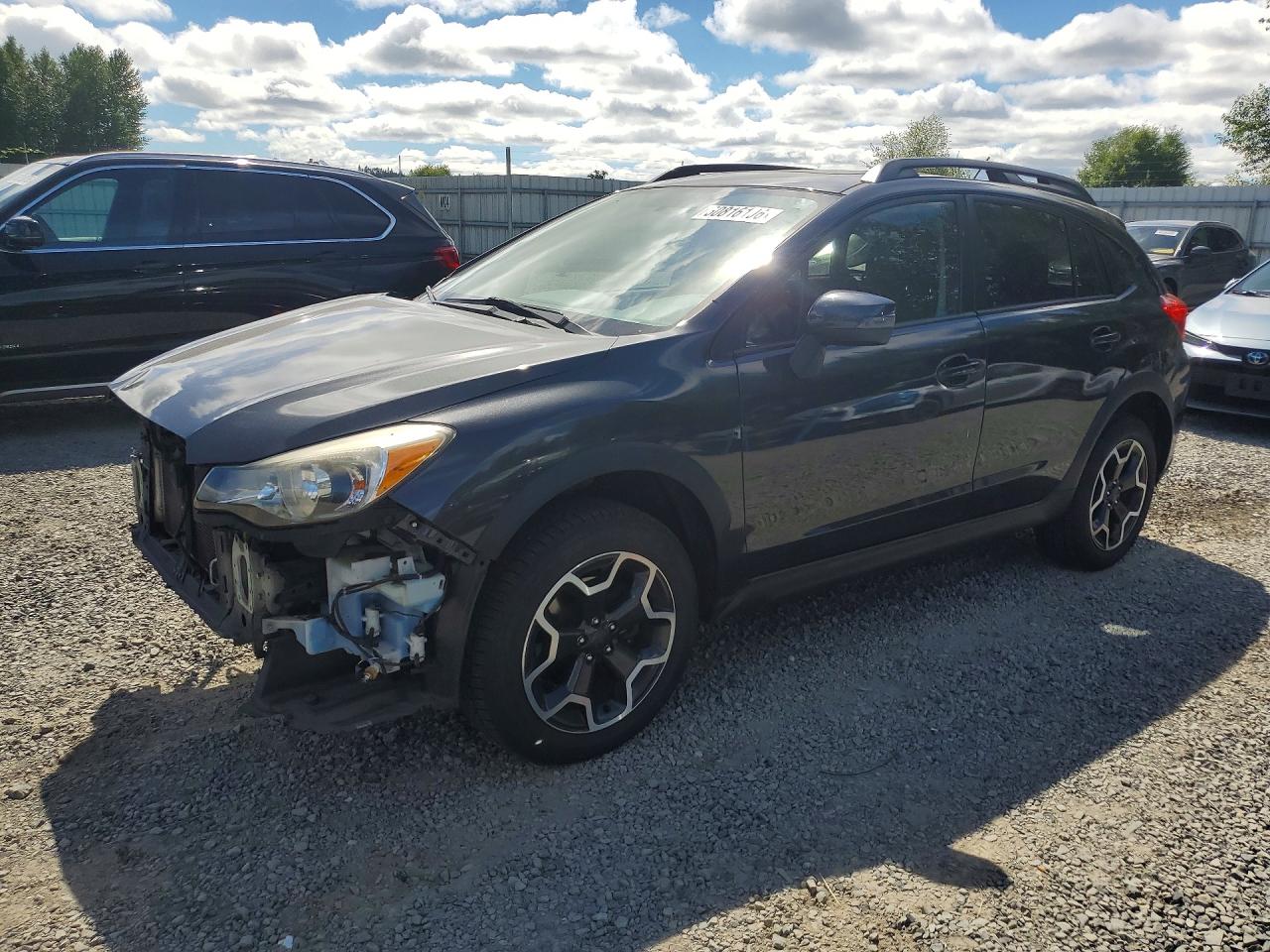 2015 Subaru Xv Crosstrek 2.0 Limited Gray vin: JF2GPAMC4F8286323