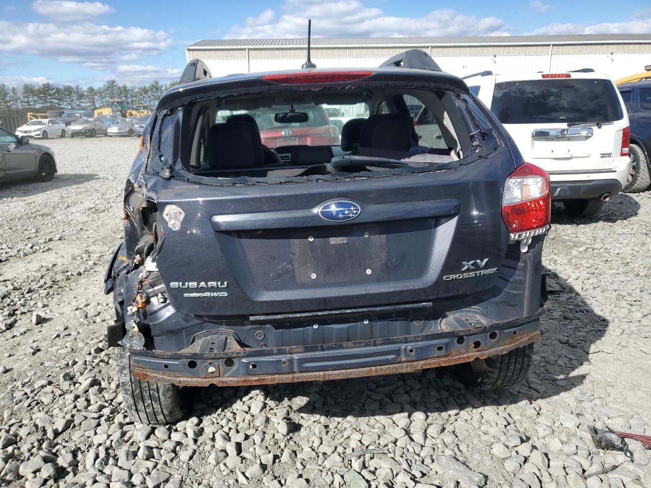 2015 Subaru Xv Crosstrek 2.0 Limited Серый vin: JF2GPAMC5F8220248