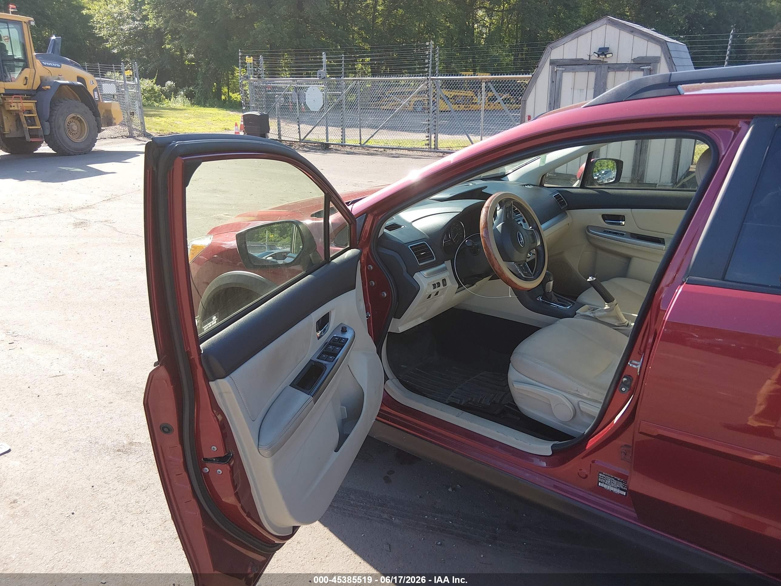 2015 Subaru Xv Crosstrek 2.0i Limited Красный vin: JF2GPAMC5F8236336