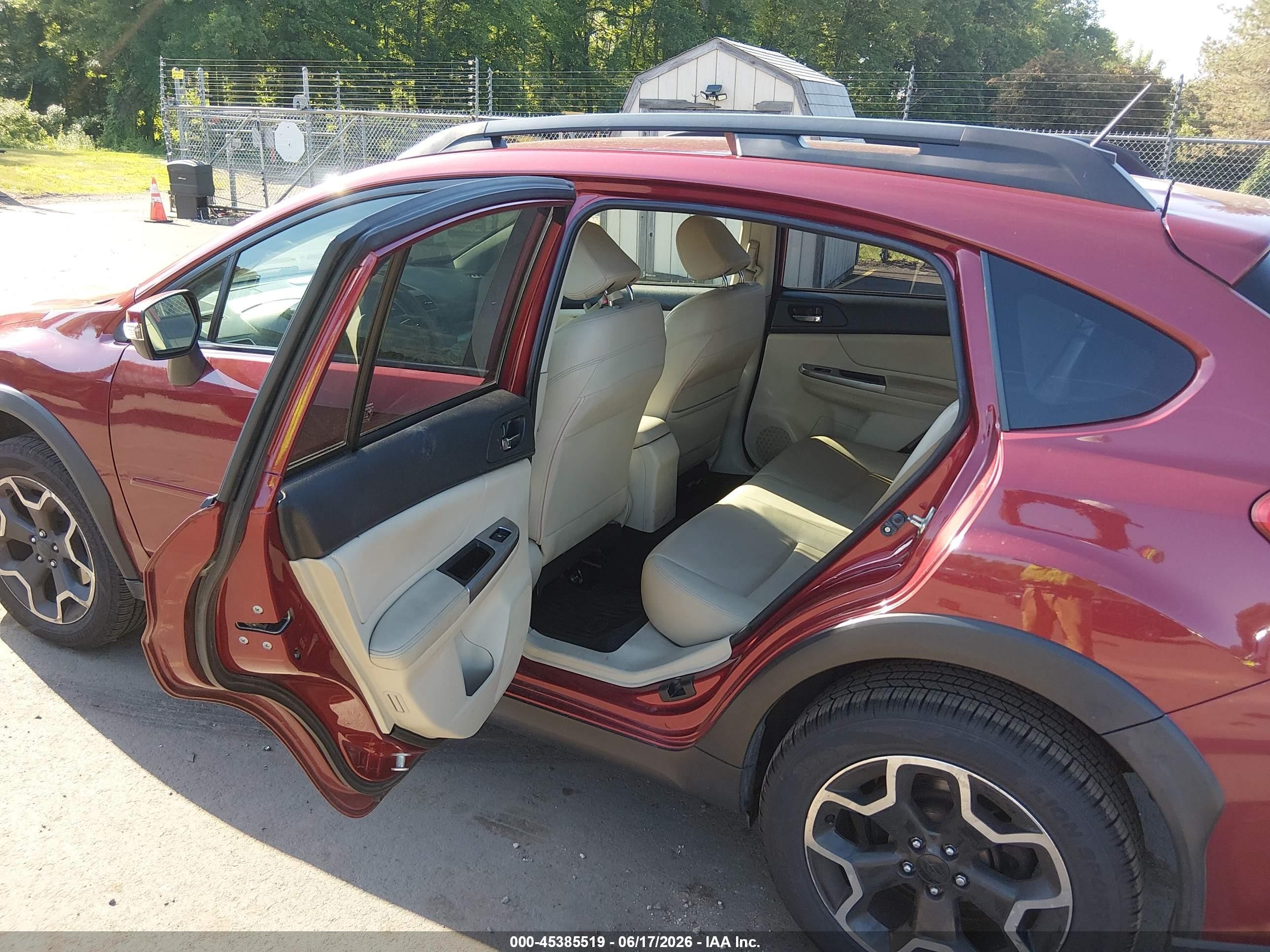 2015 Subaru Xv Crosstrek 2.0i Limited Красный vin: JF2GPAMC5F8236336