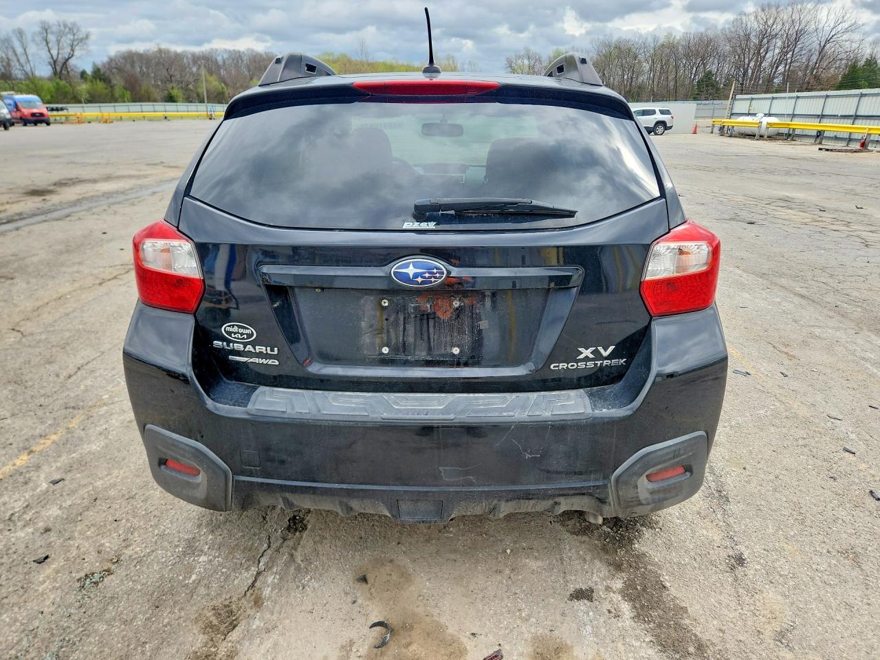 2015 Subaru Xv Crosstrek 2.0 Limited Black vin: JF2GPAMC5F8317868