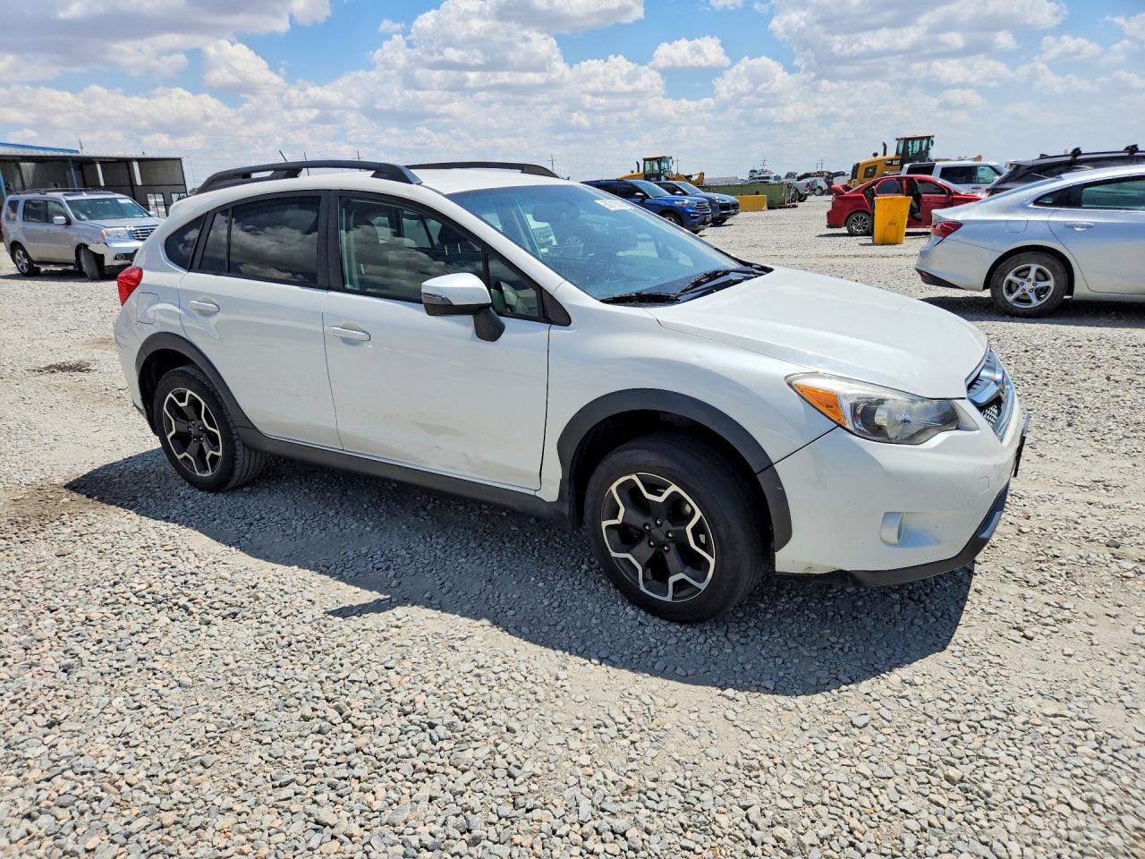 2015 Subaru Xv Crosstrek 2.0 Limited White vin: JF2GPAMC5FH286458
