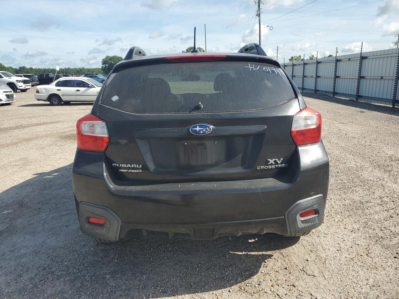 2015 Subaru Xv Crosstrek 2.0 Limited Black vin: JF2GPAMC6F8210179 Damage: Rear Bumper/Cover, Scraped, 9 To 10 Inches