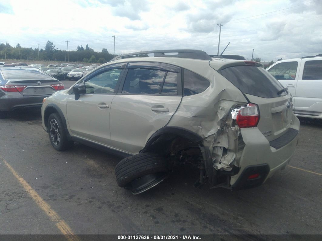 2015 Subaru Xv Crosstrek Limited Tan vin: JF2GPAMC6F8260435